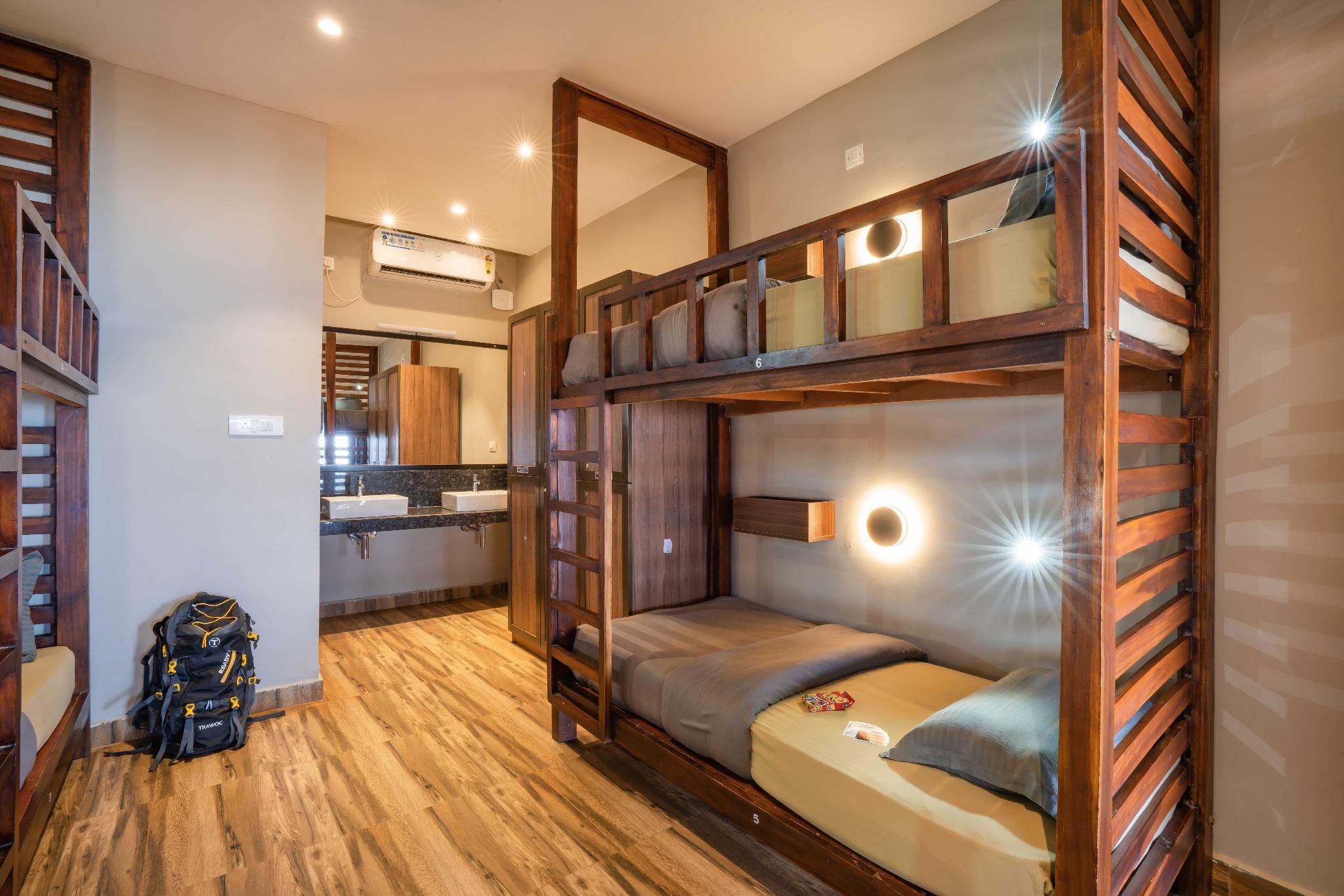Bed in 6 Bed AC Mixed Dorm with Ensuite Bath