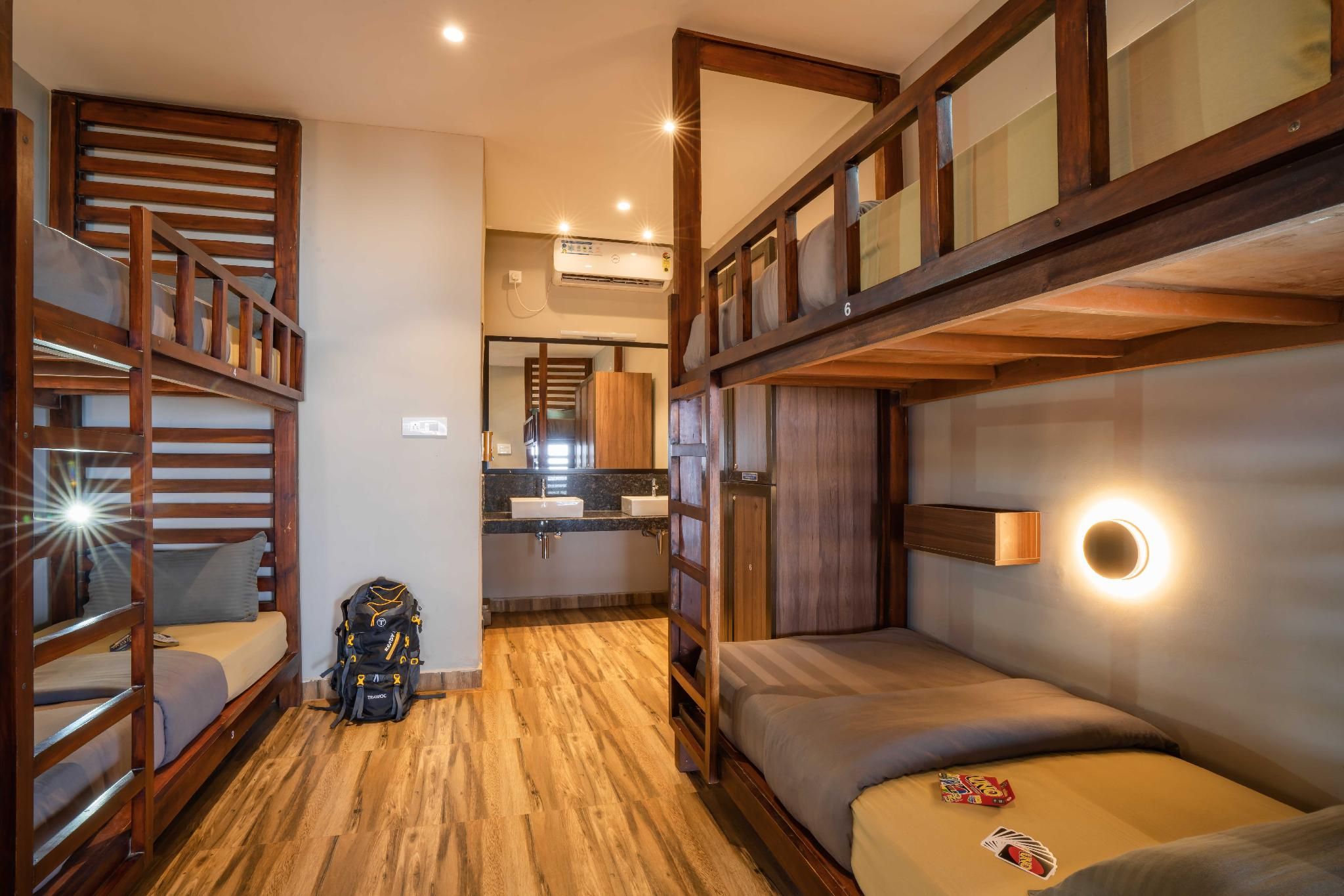 Bed in 6 Bed AC Mixed Dorm with Ensuite Bath