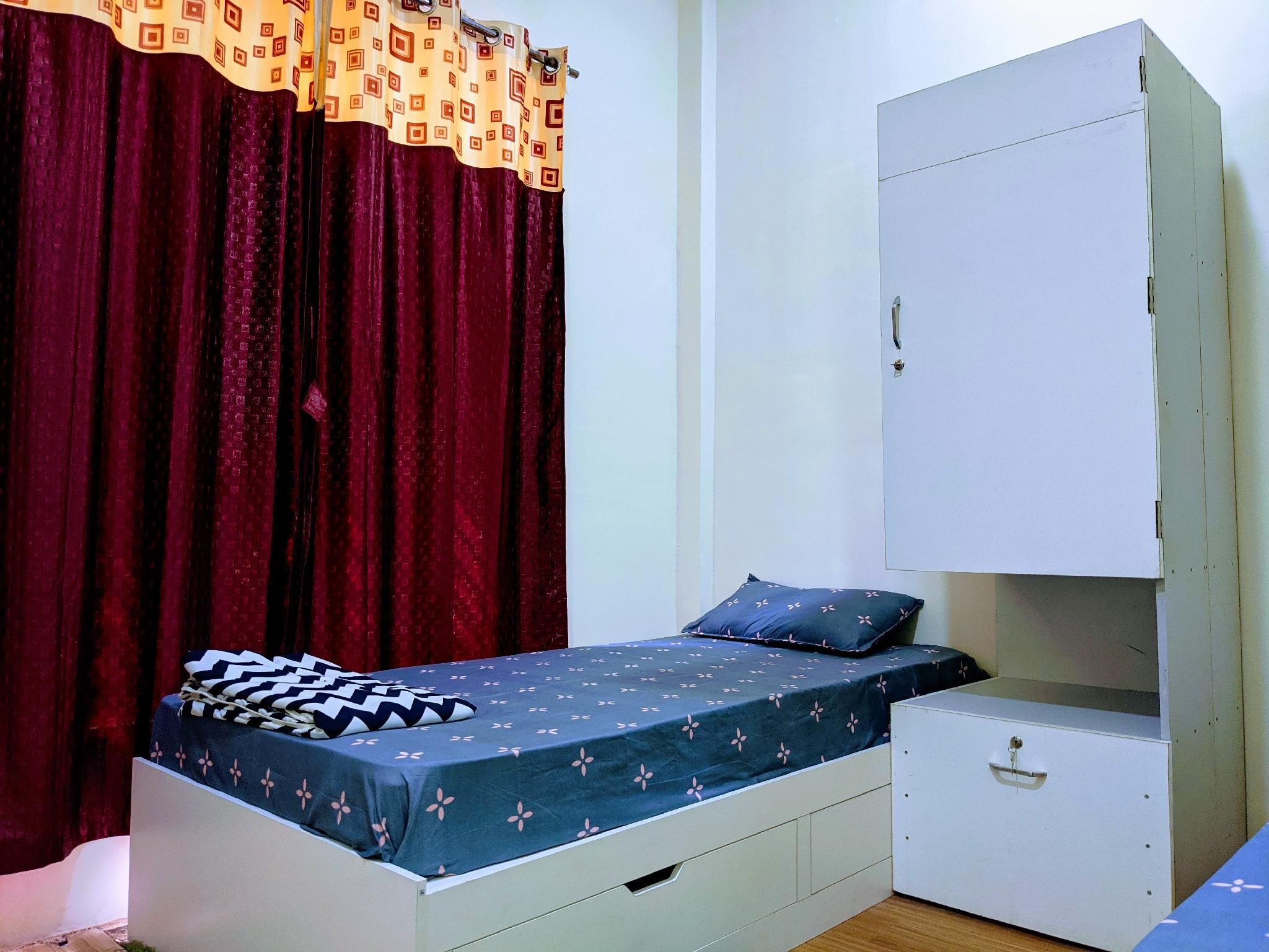 Female Only Dormitory Room with Single Bed