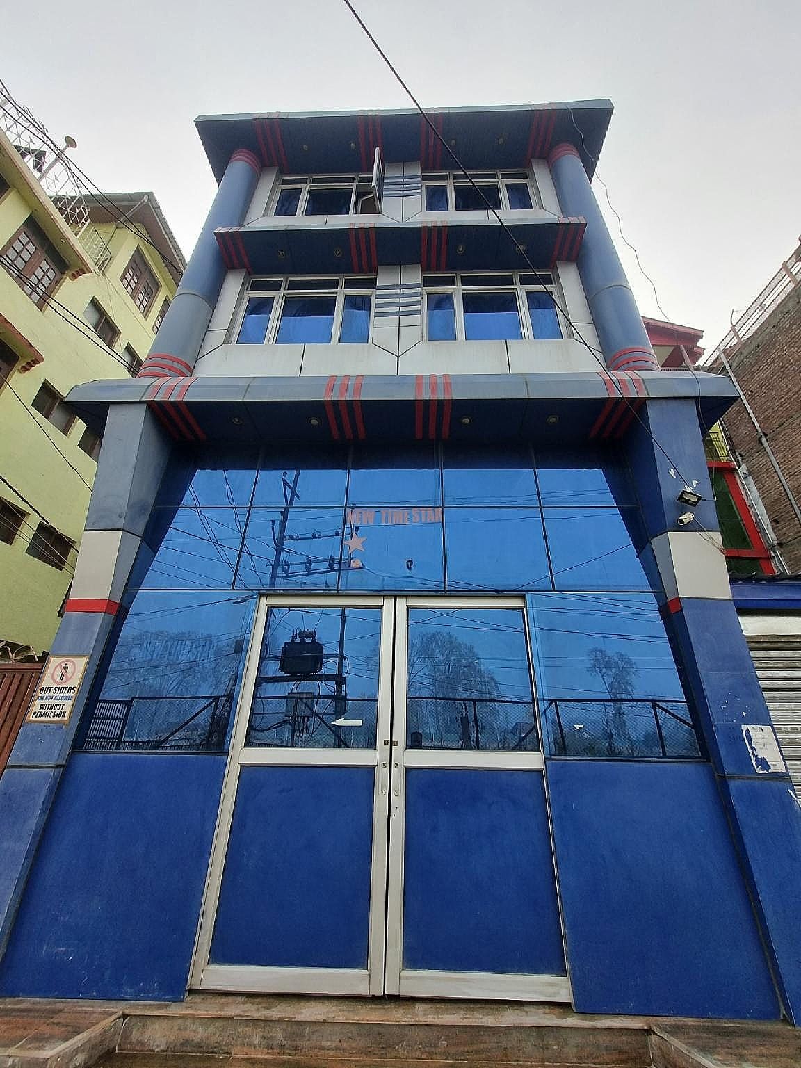 entrance