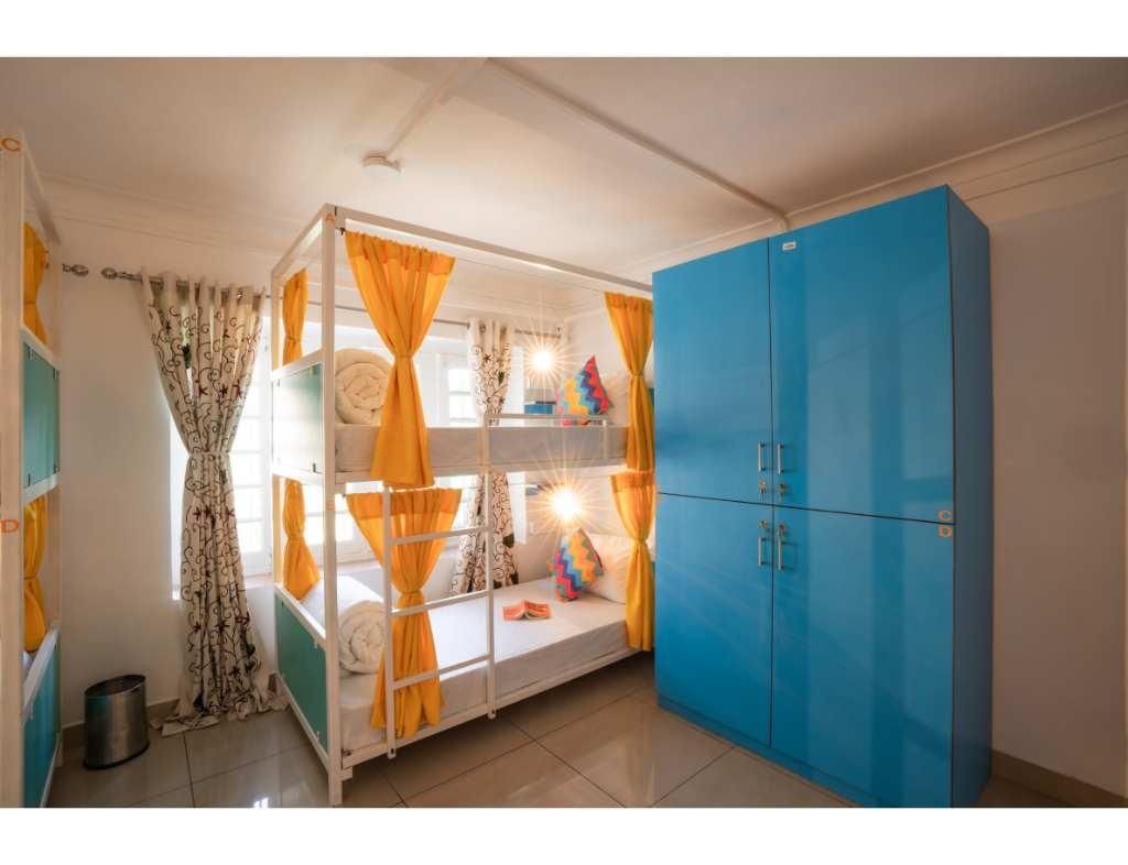 Bed in 4 Bed Mixed AC Dormitory Room with Ensuite Bathroom