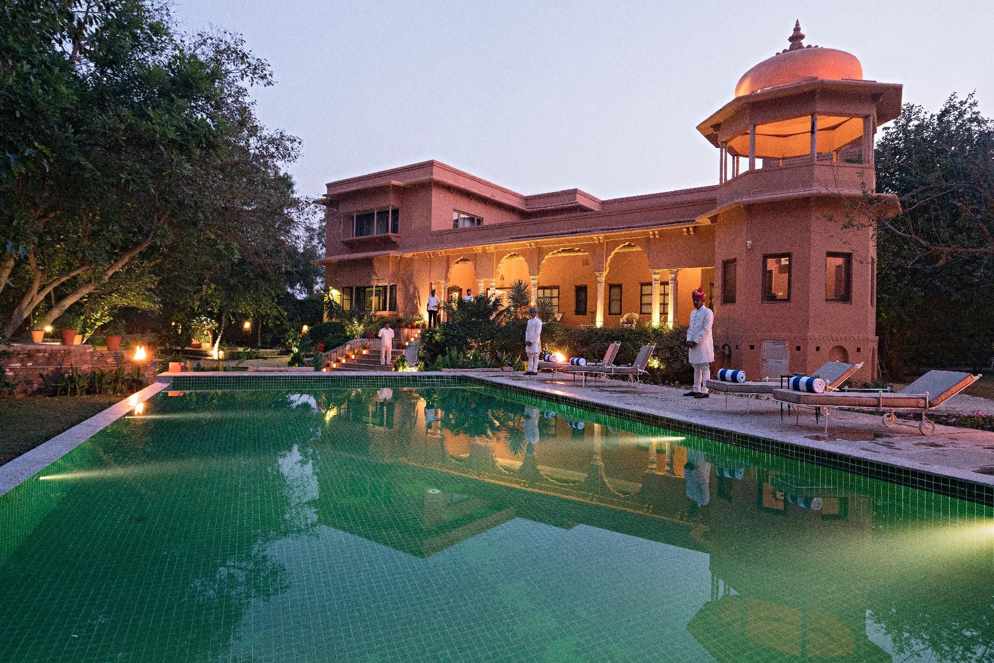 exterior view