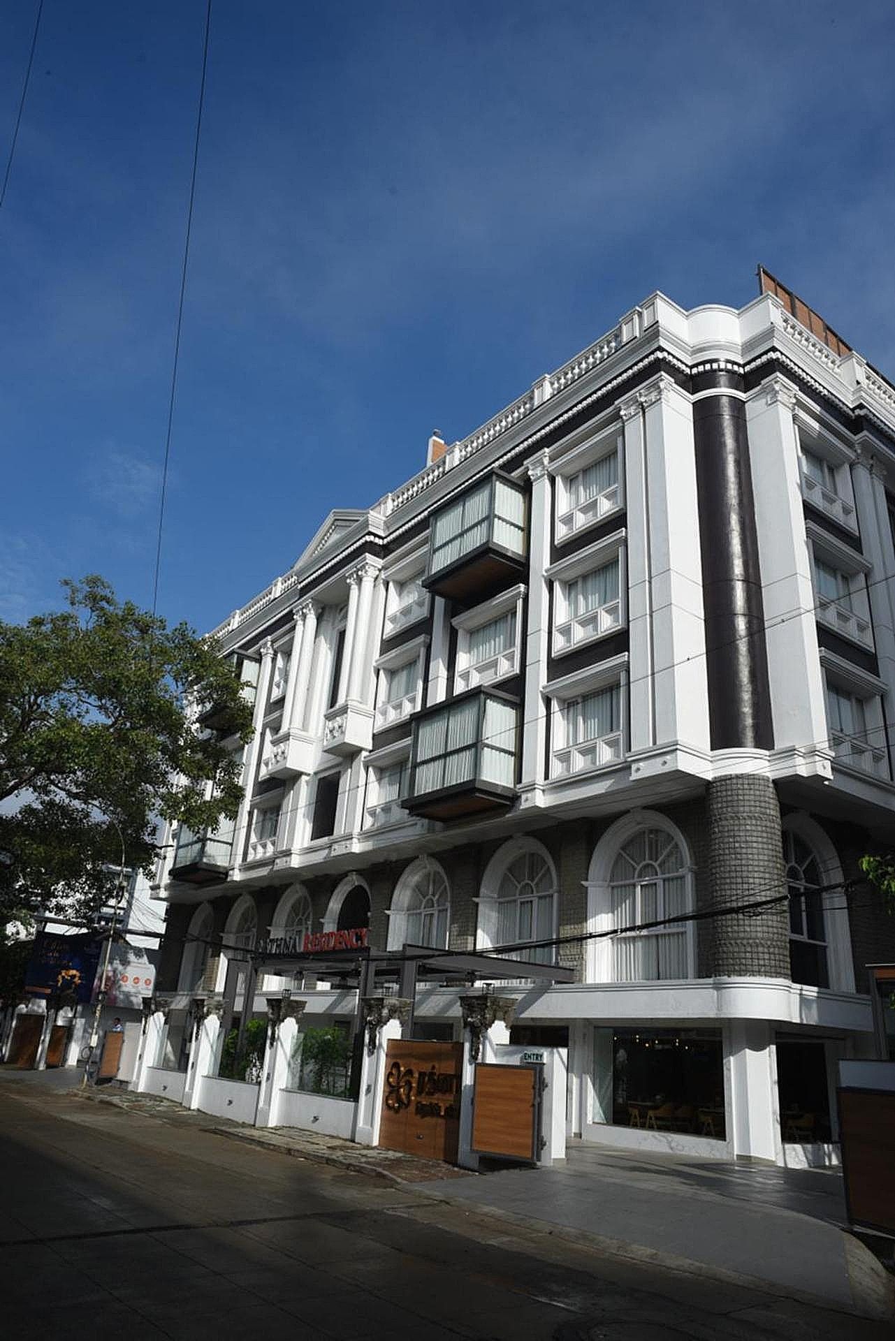 exterior view