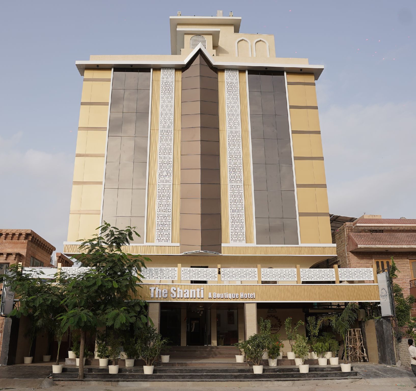 The Shanti A Boutique Hotel entrance