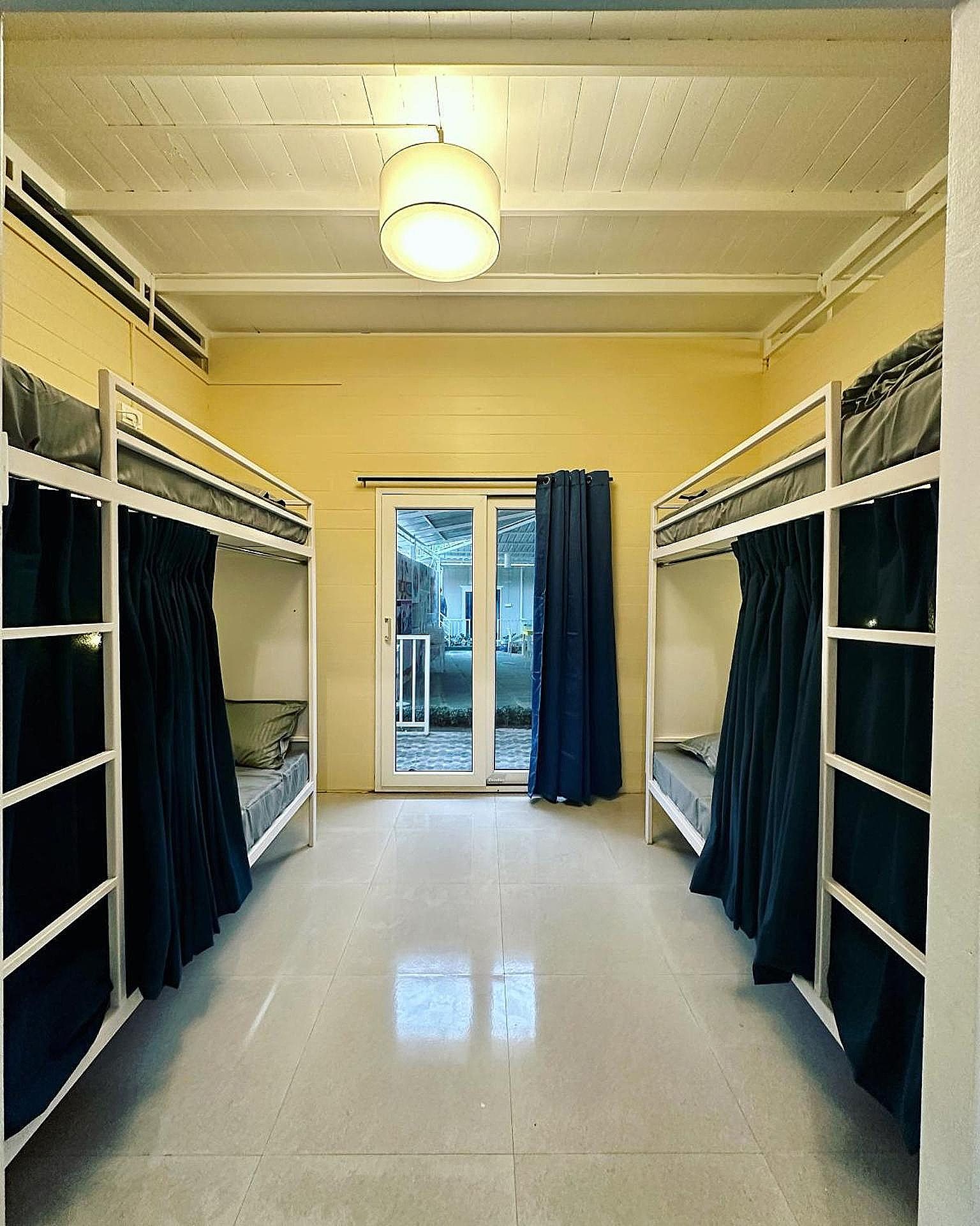 Bunk Bed in a Mixed Dormitory