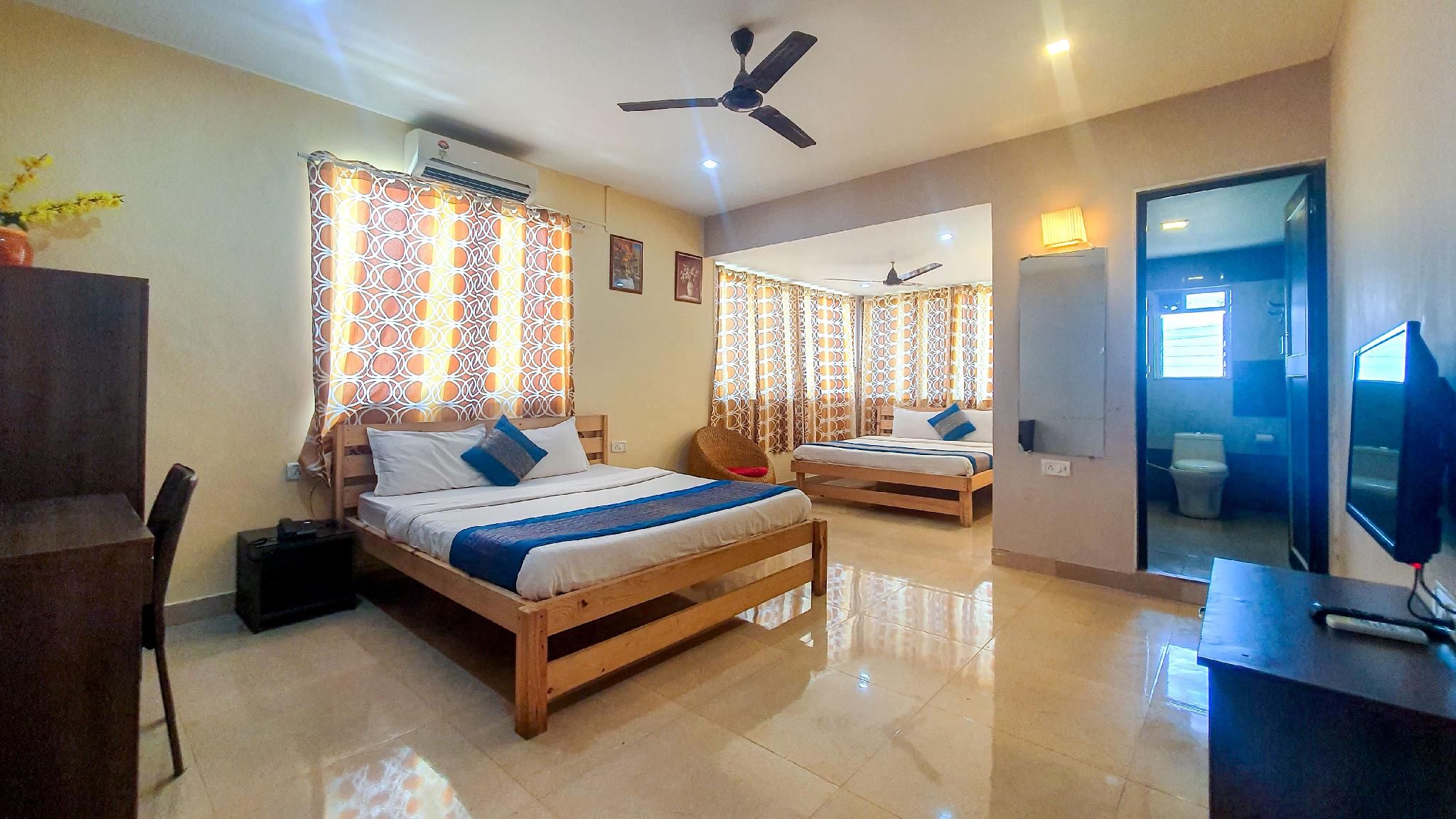 Family Room, 2 Double Beds