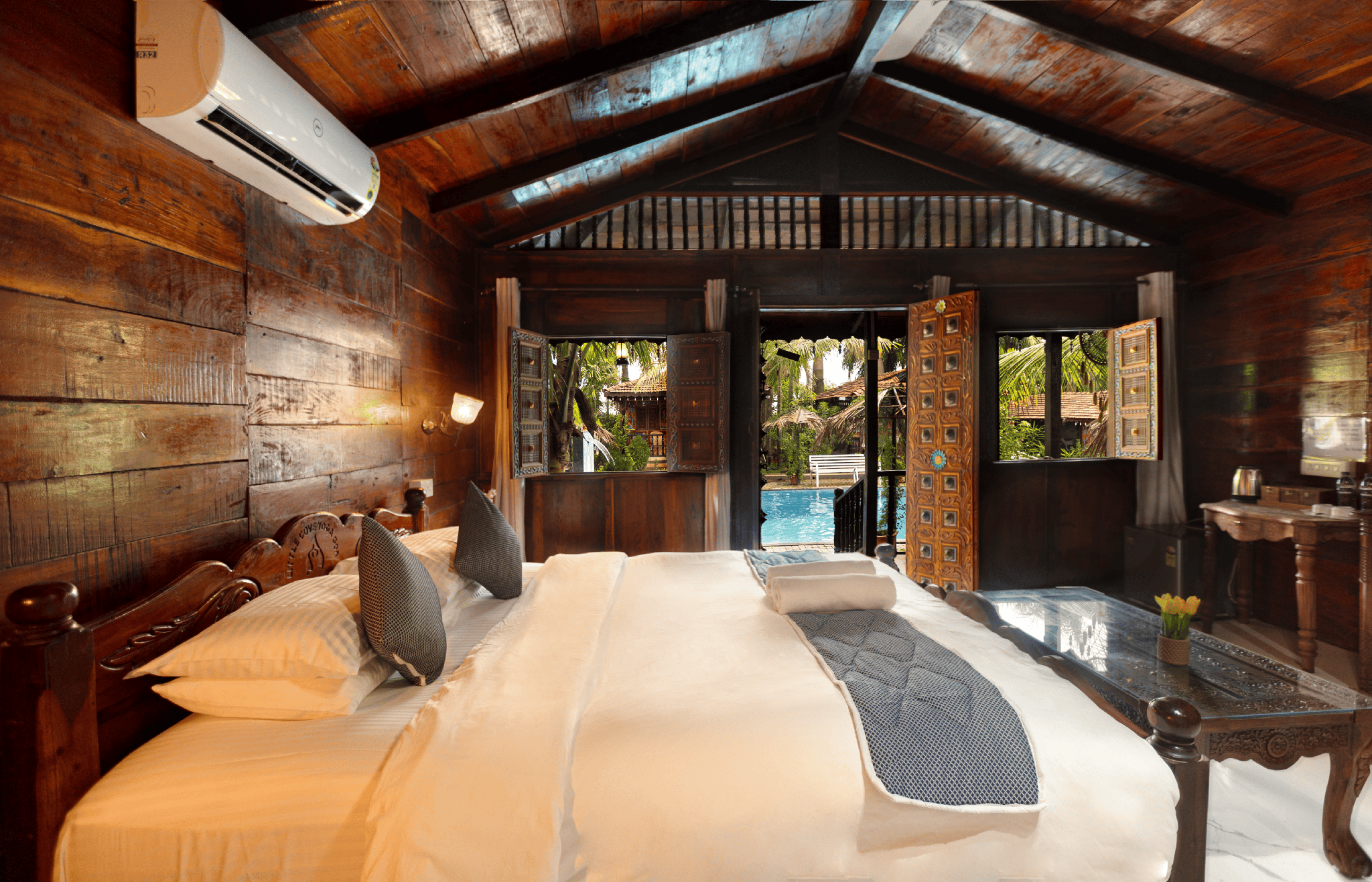 Pool View Room with Balcony