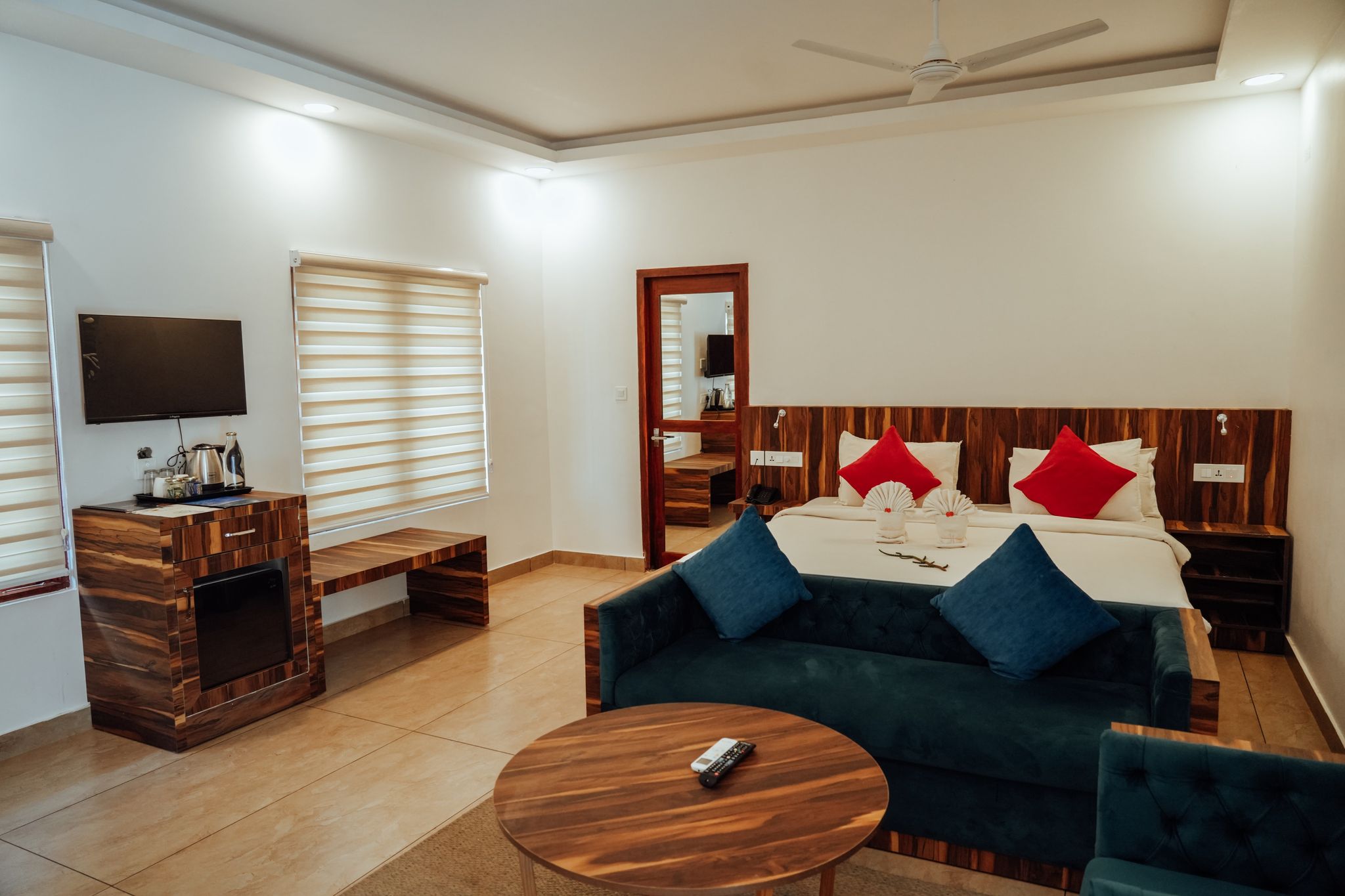 Villa Sasha By Elixir Cliff Varkala Standard Room AC with Balcony 6