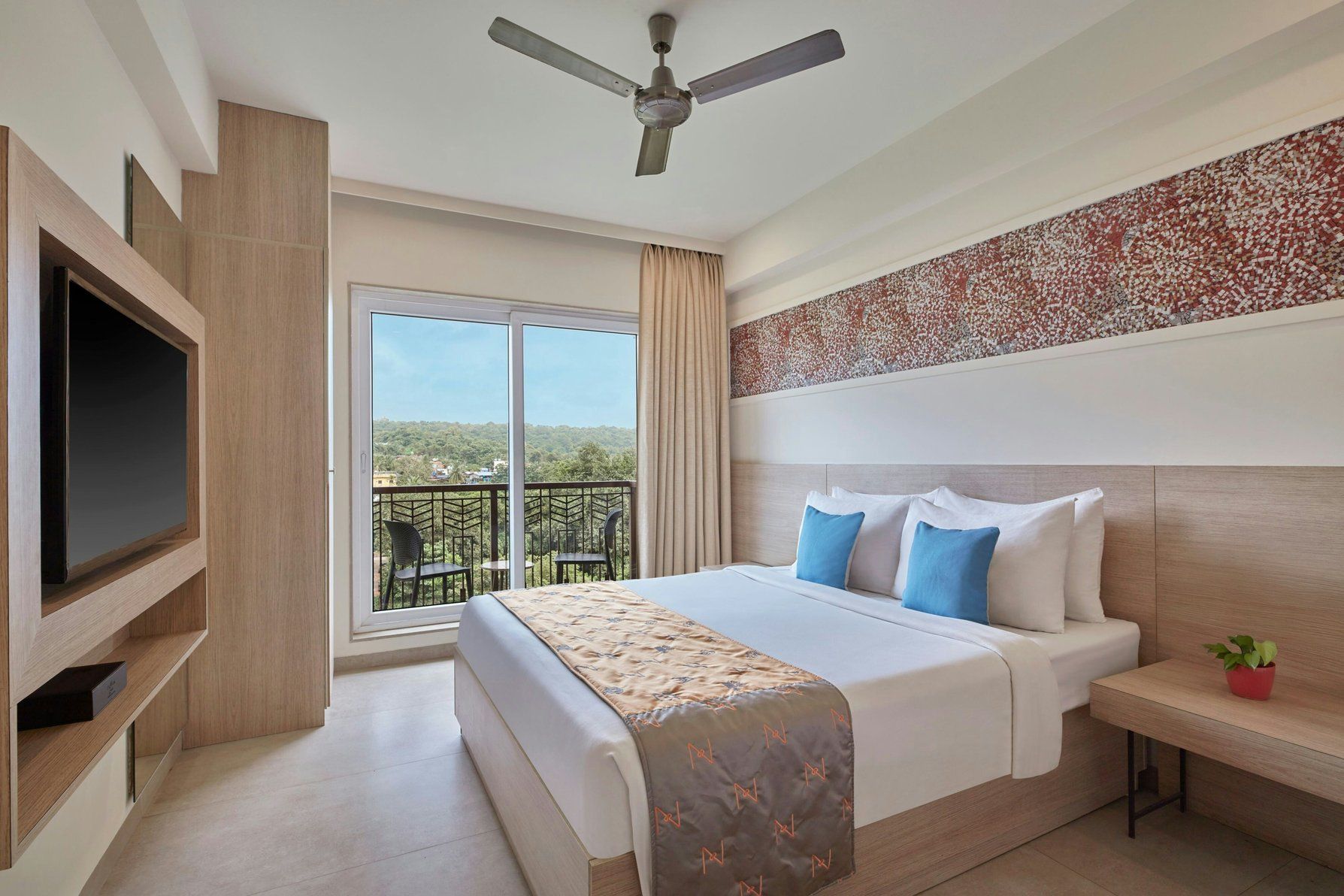 Two-Bedroom Suite - Master Bedroom - Window View