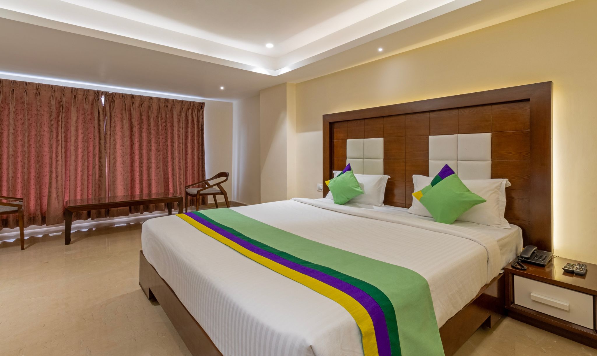 Treebo Suvarna Comforts Standard Double Room 2