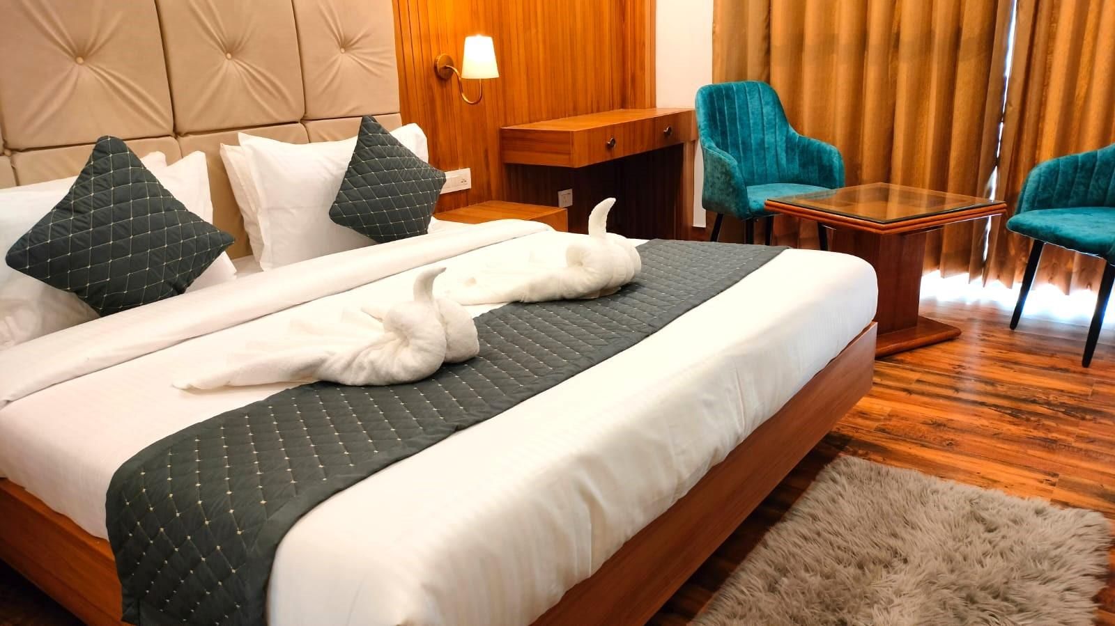 The Palm Aryan Mussoorie _ a Boutique Hotel Deluxe Double Room without Balcony 2