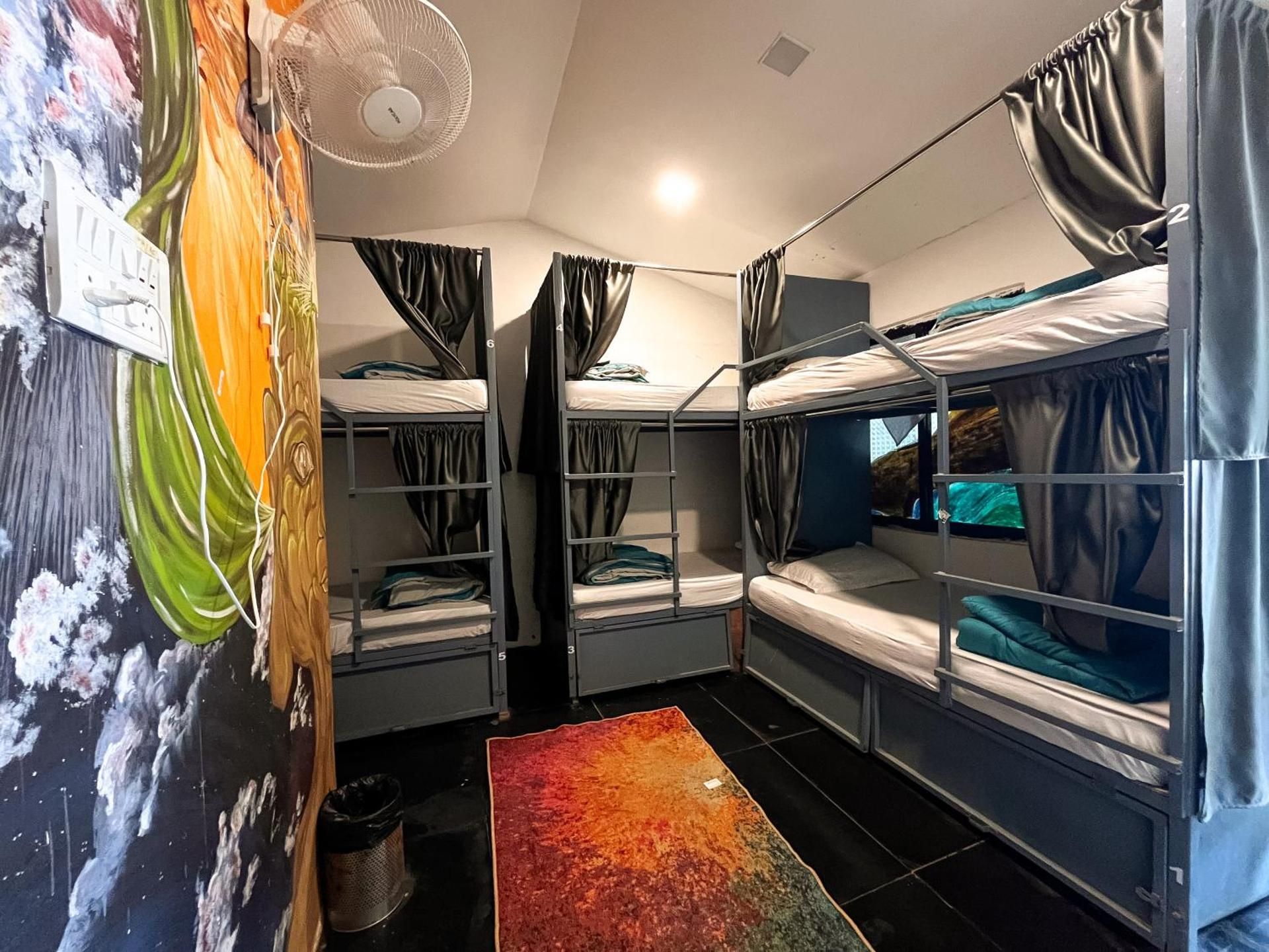 A Bed in 6 Bed Mixed Dorm (Attached Washroom)