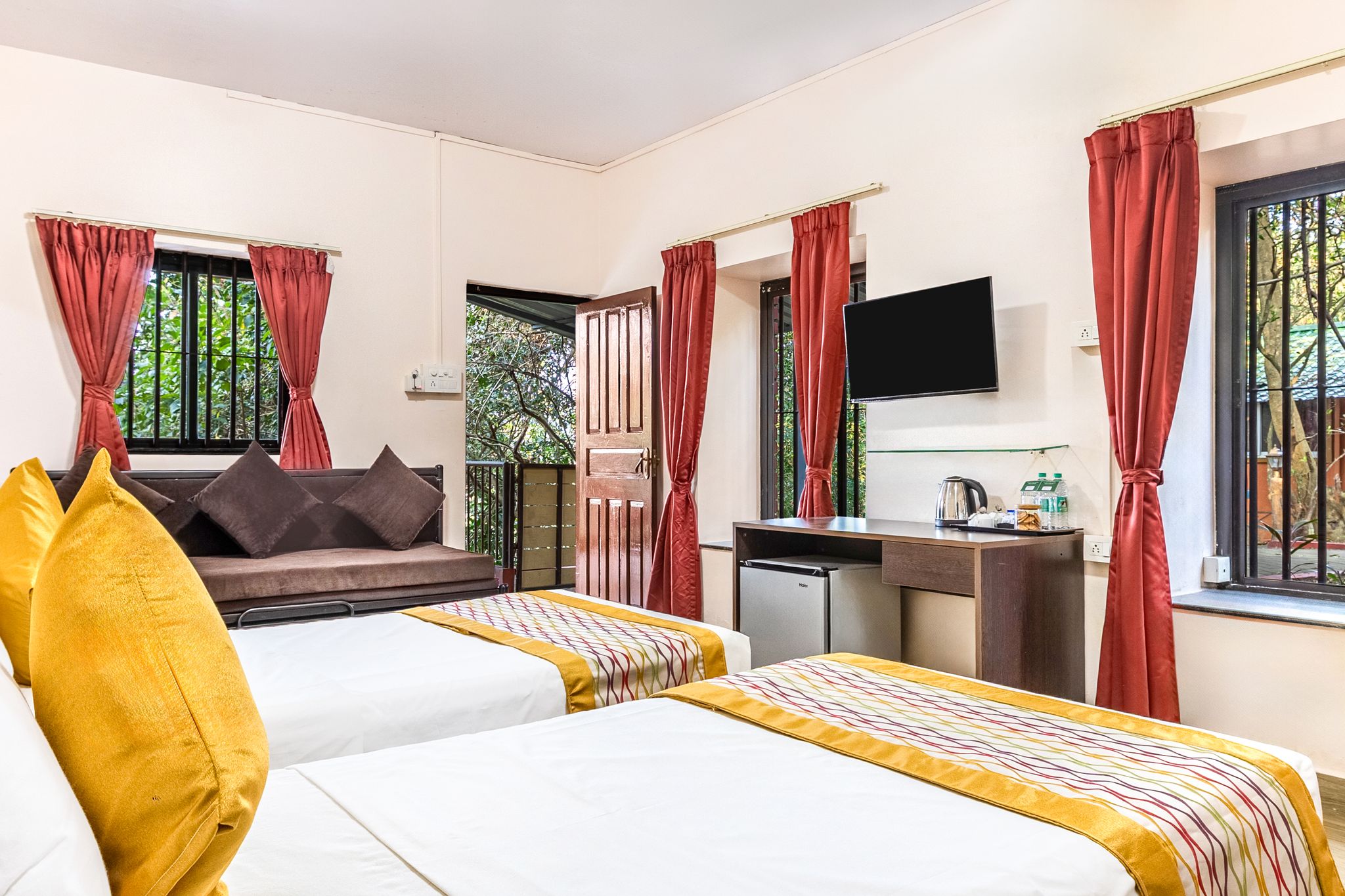 Nature Trails Rock Valley, Goa Forest View Cottage Room with Sit-out 5