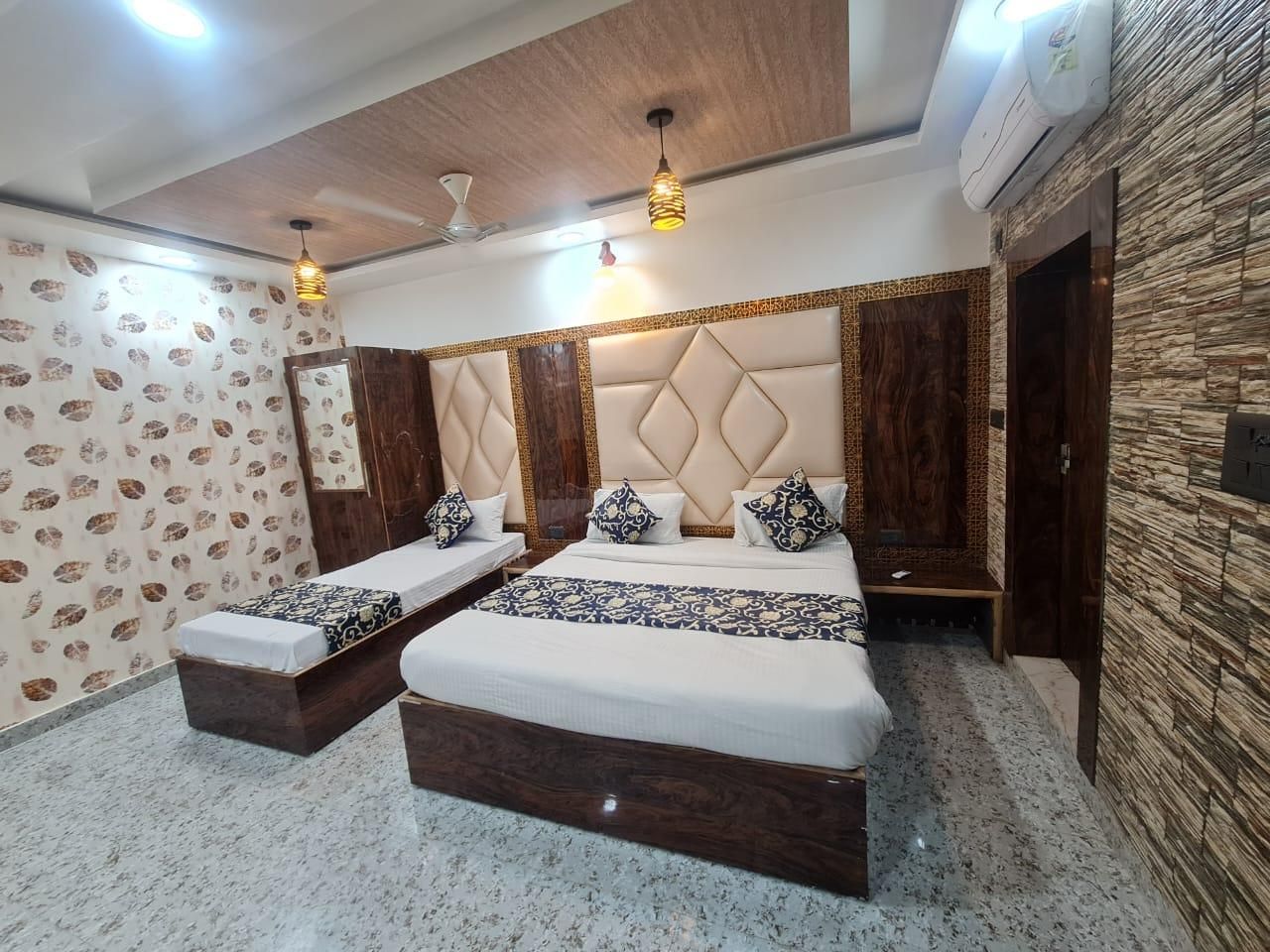Standard Triple Bed AC Room