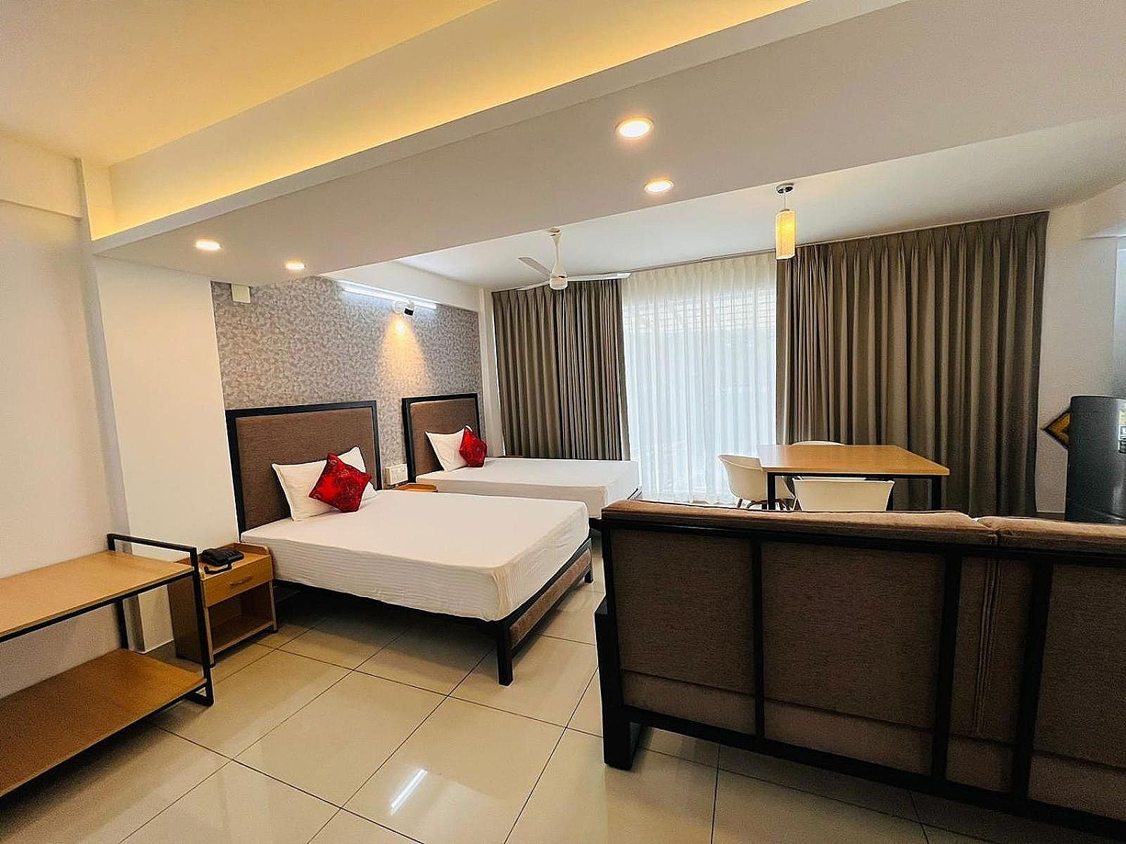 Quadruple Room with Balcony