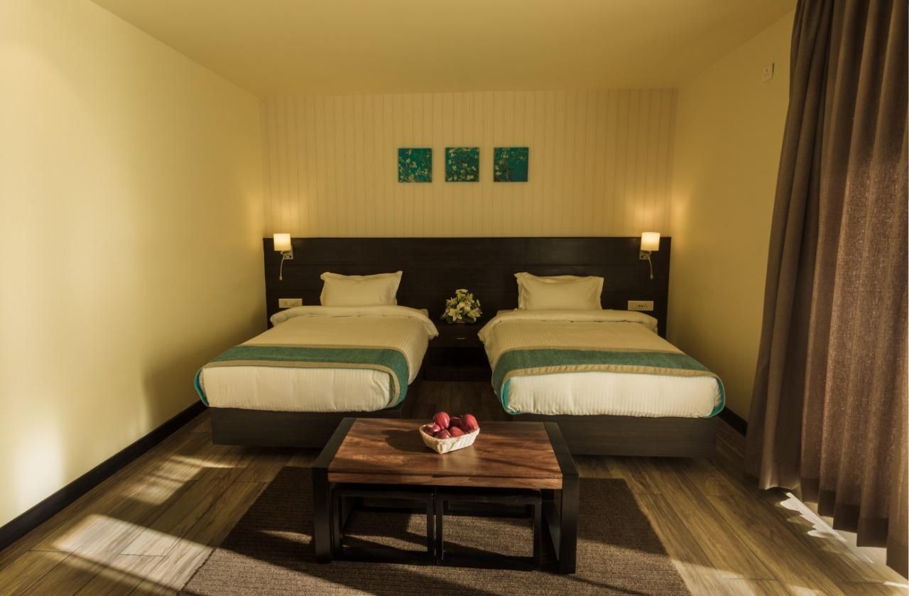 Premium Deluxe Twin Room With Balcony