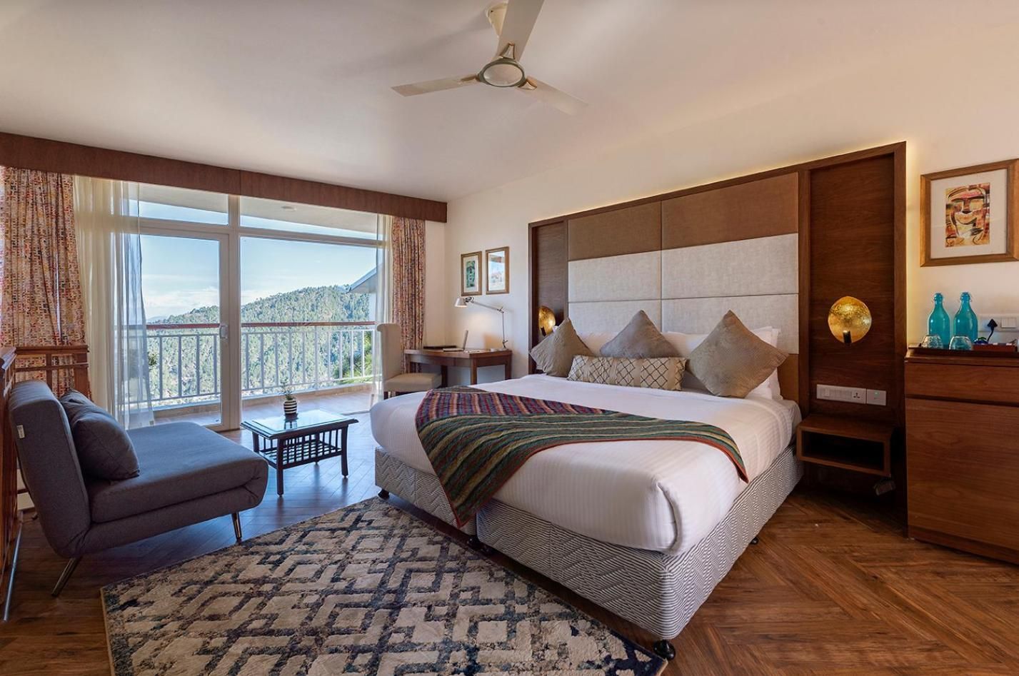 Deluxe Himalayan View Room with Private Balcony