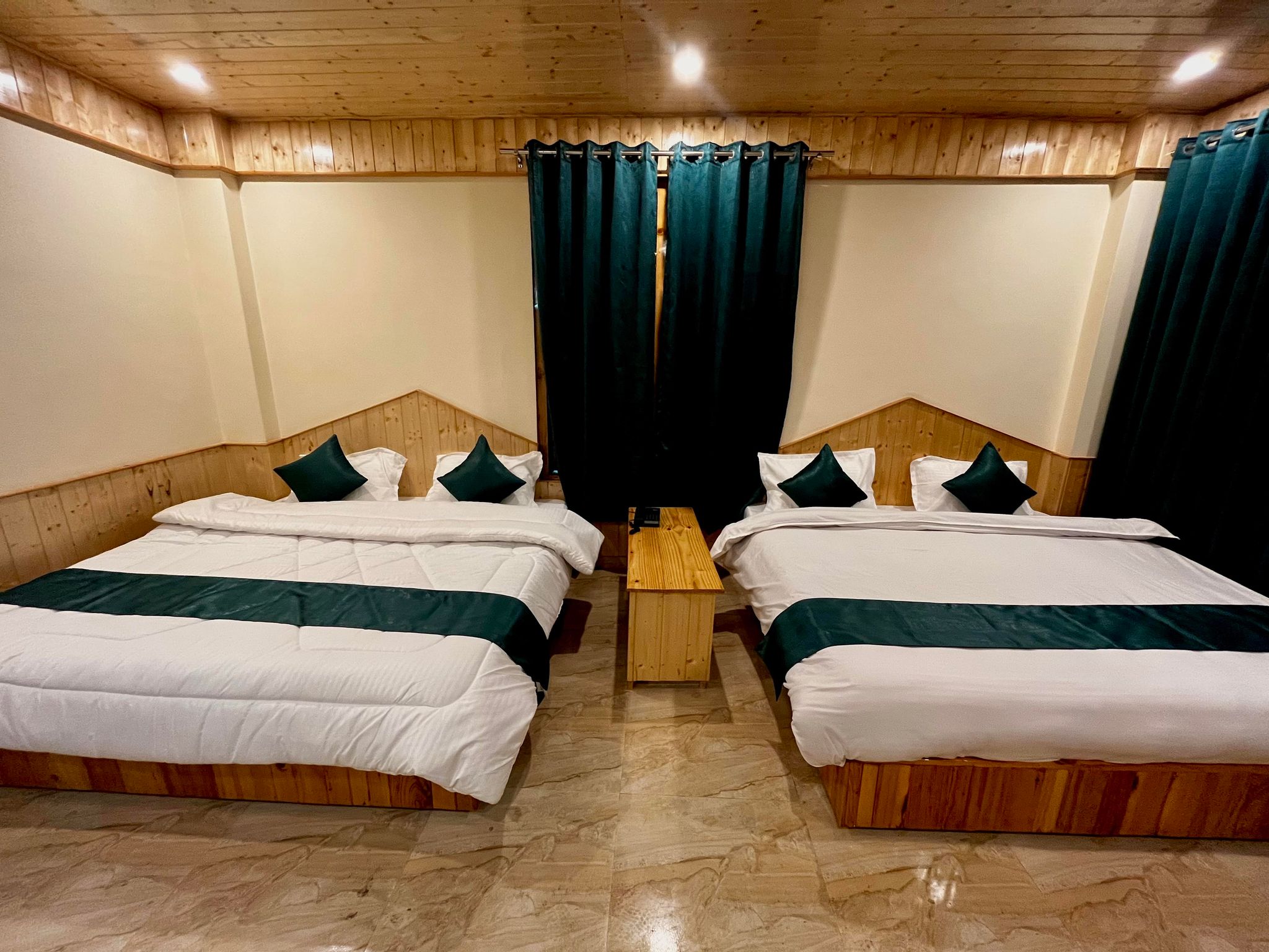 Family suite with Two Double Beds (attached balcony)