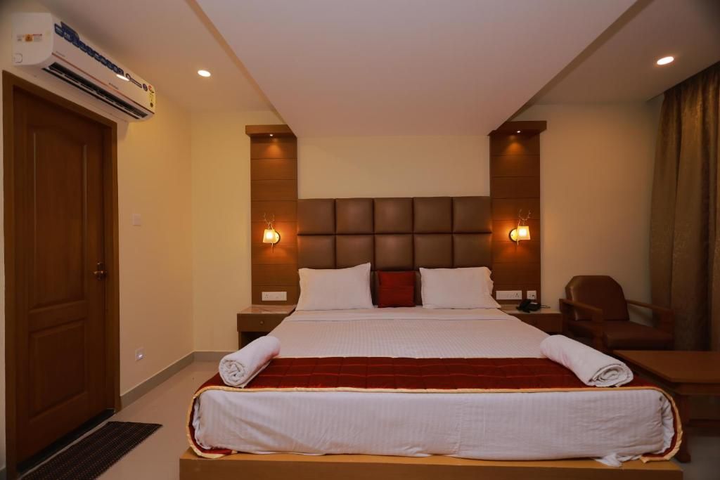 Family Four Sharing A/C Room