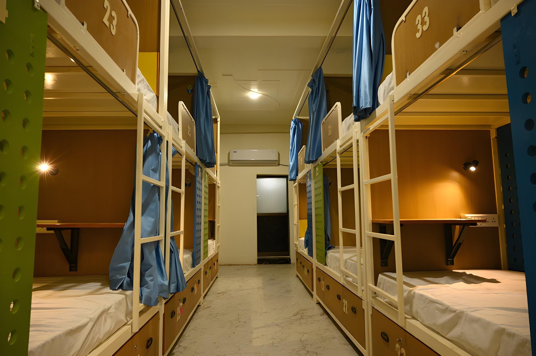 Bed in 6 Bed Dorm Room