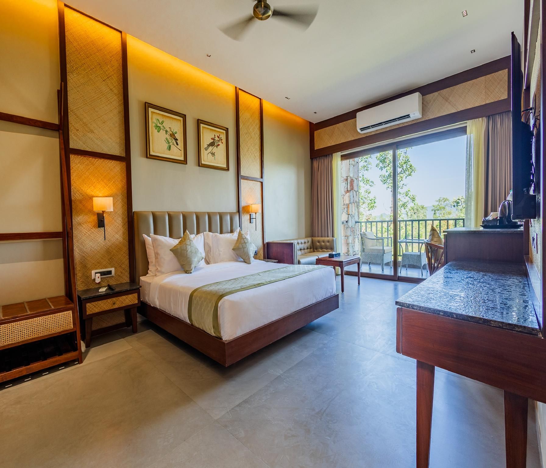 Deluxe Room with King Bed and Balcony