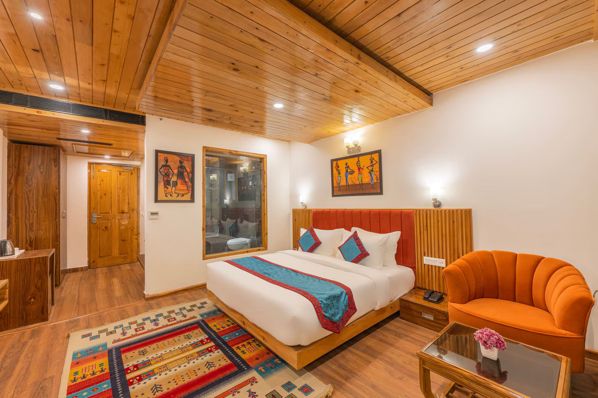 Bradhi - Riverside Resort Jibhi Deluxe Cottage Room 5