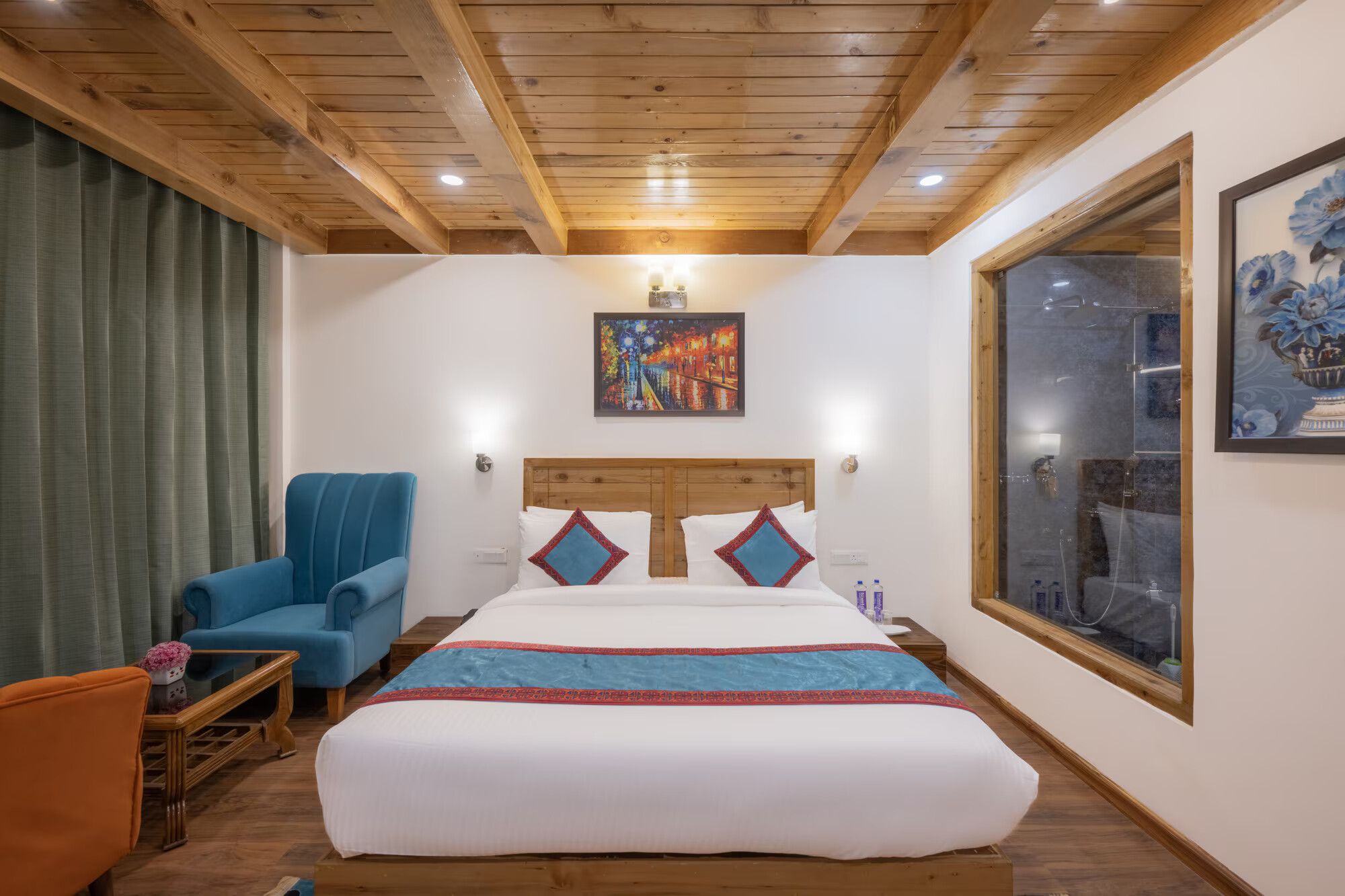 Bradhi - Riverside Resort Jibhi Deluxe Cottage Room 3