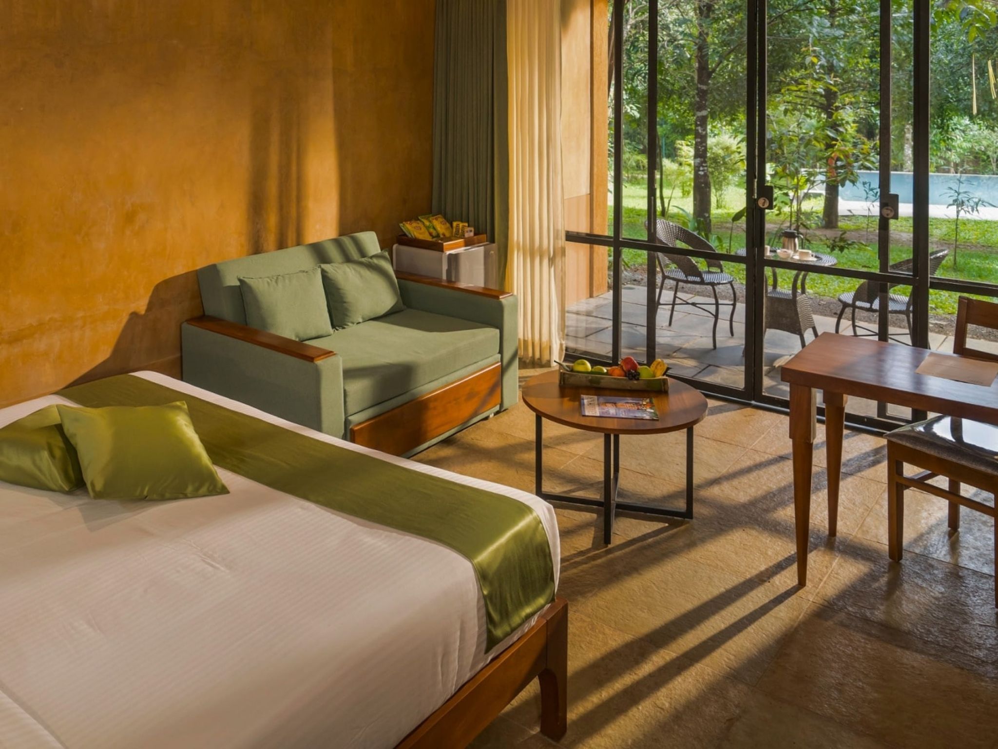 Klov Resort & Spa Pool Garden view with Private Veranda