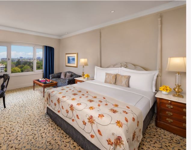 Superior Room Queen Bed Diplomatic Enclave View