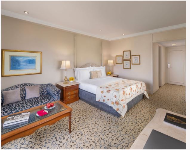 Superior Room Queen Bed Diplomatic Enclave View