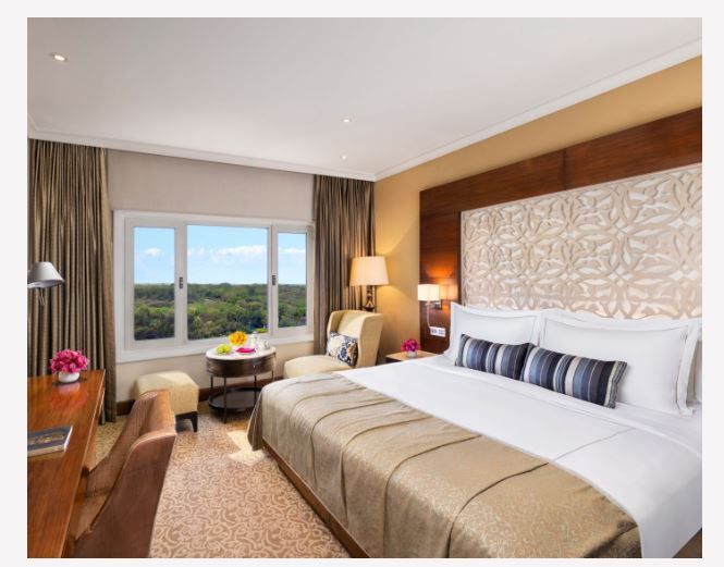 Luxury Room King Bed Diplomatic Enclave View
