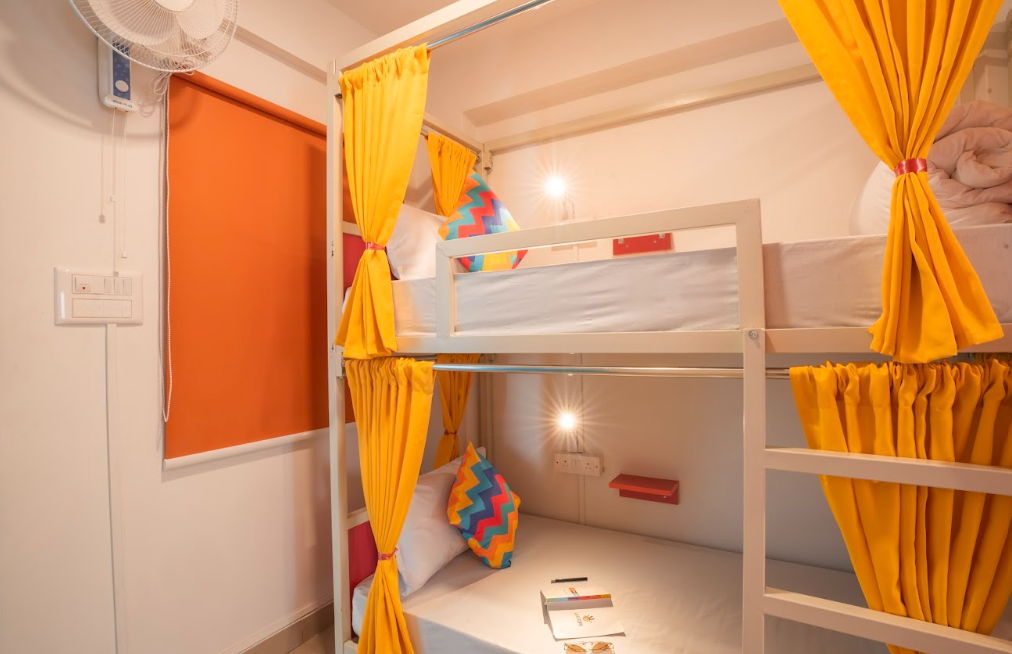 Bed in 4 Bed Mixed A/C Dormitory Room with Ensuite Bathroom