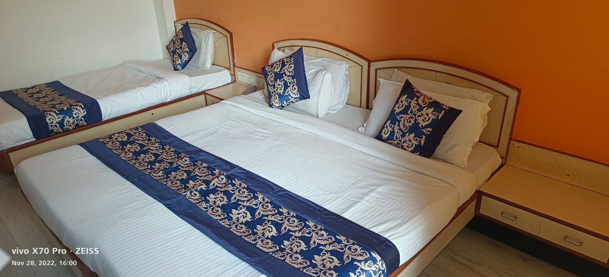Deluxe Triple Bed Room Bed AC - Free Pick-Up from Shirdi Railway Station.