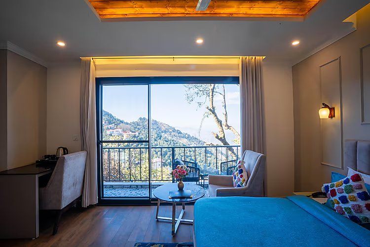 Executive Room with Private Balcony and Hill View