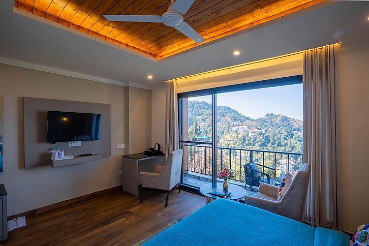 Executive Room with Private Balcony and Hill View