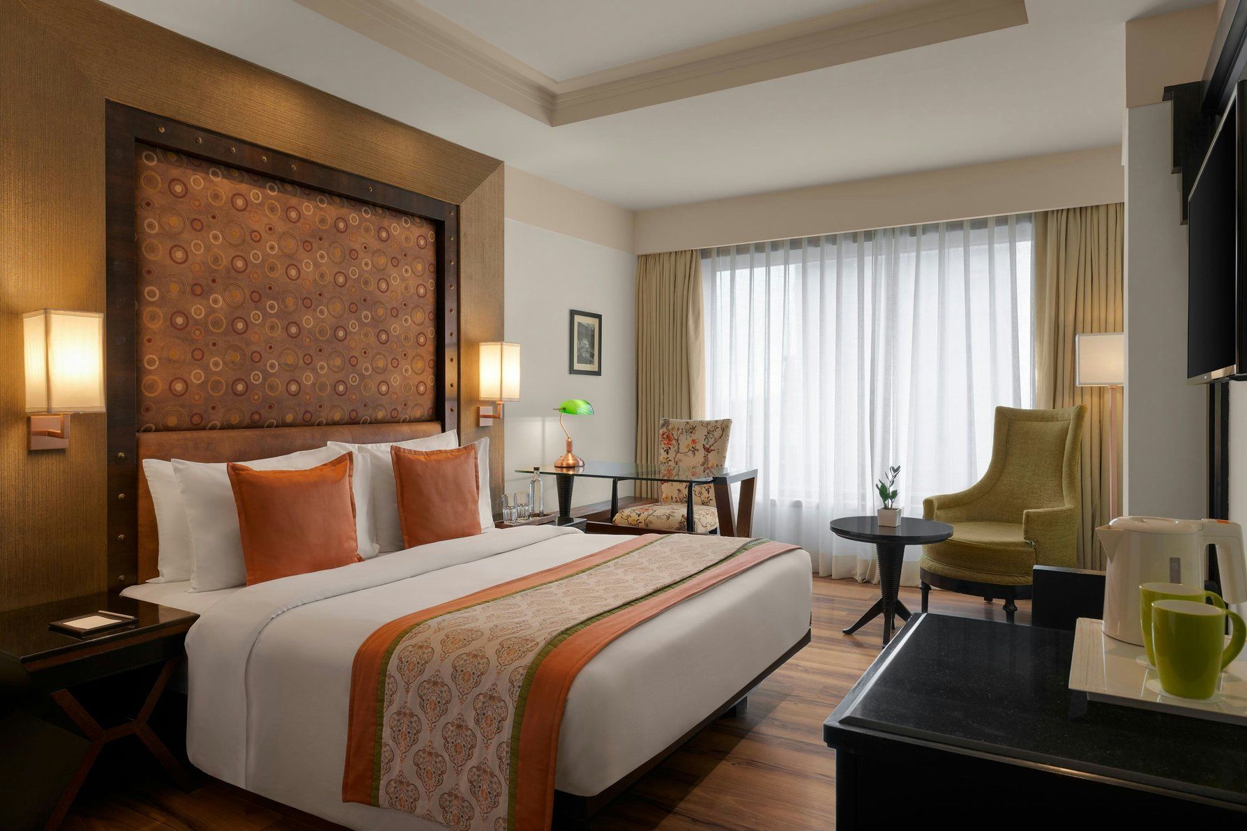 The Fern Jaipur, Series by Marriott Winter Green, Guest room, 1 Queen, Limited view