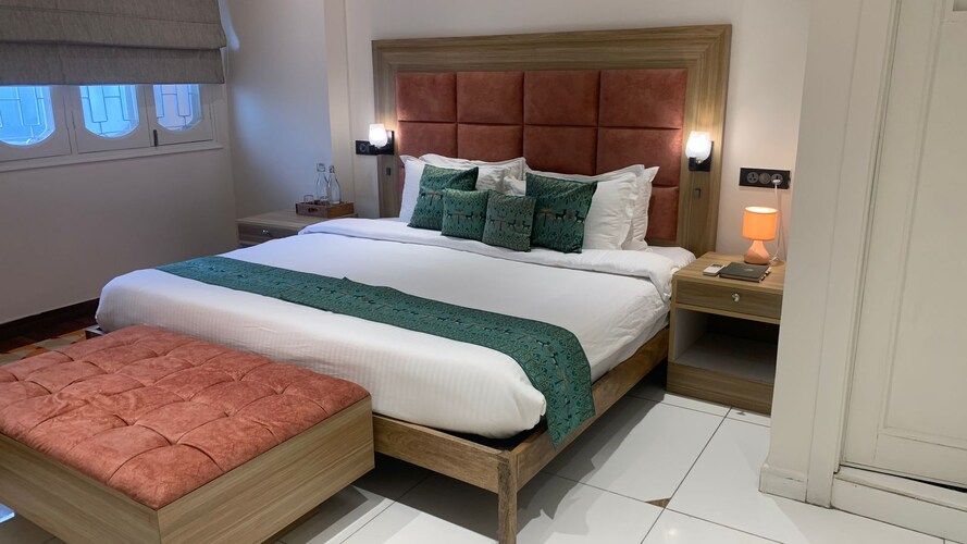 Premium Room with Ganga Facing Terrace