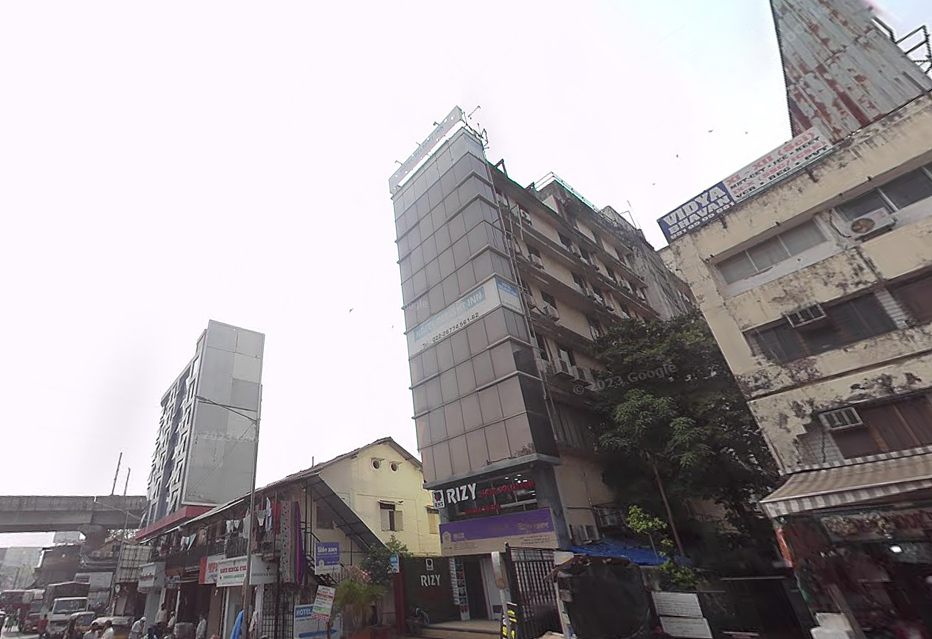 exterior view