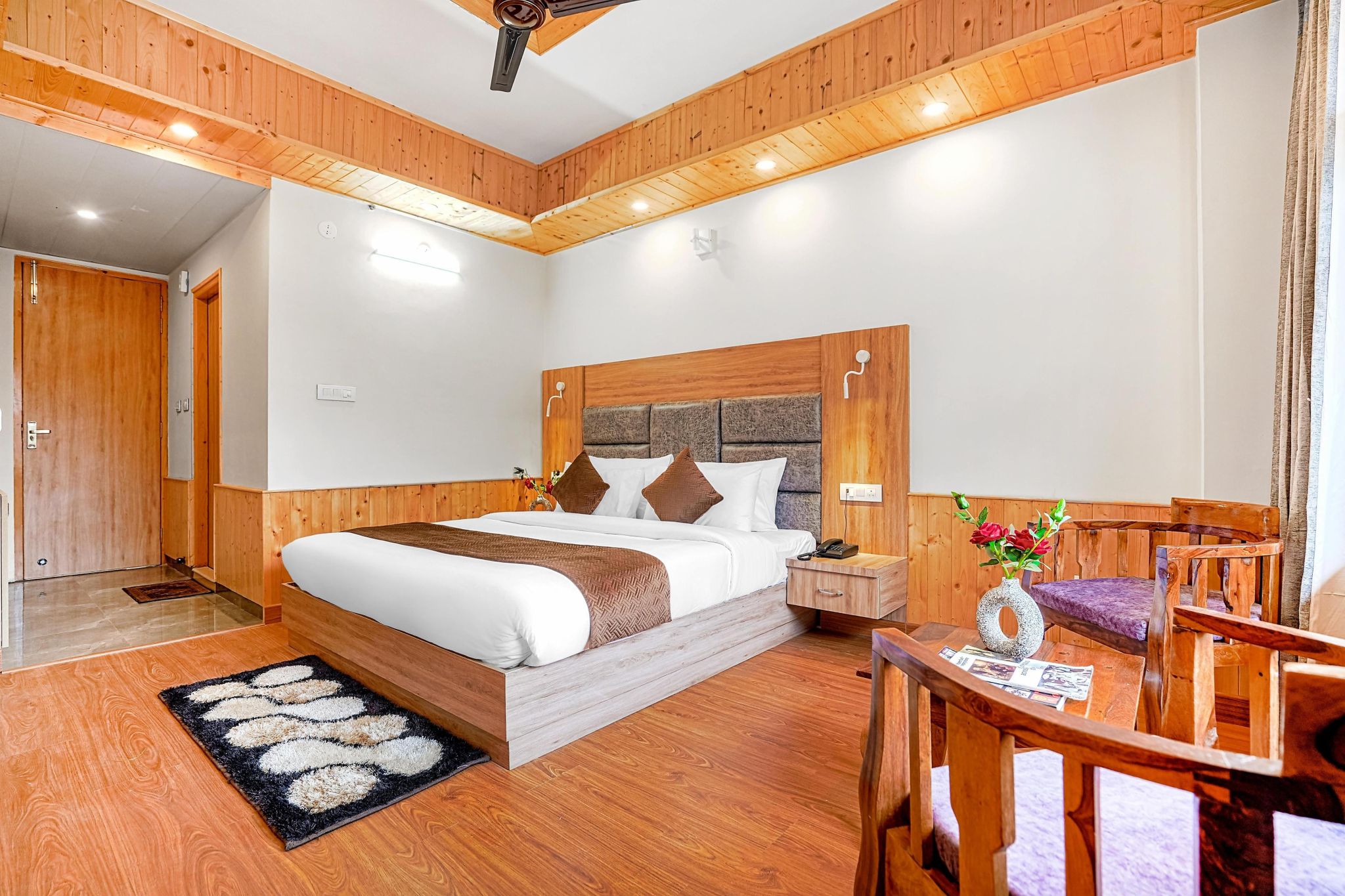 DIVINE PARADISE - MANALI Deluxe Room With Balcony Backside View 5
