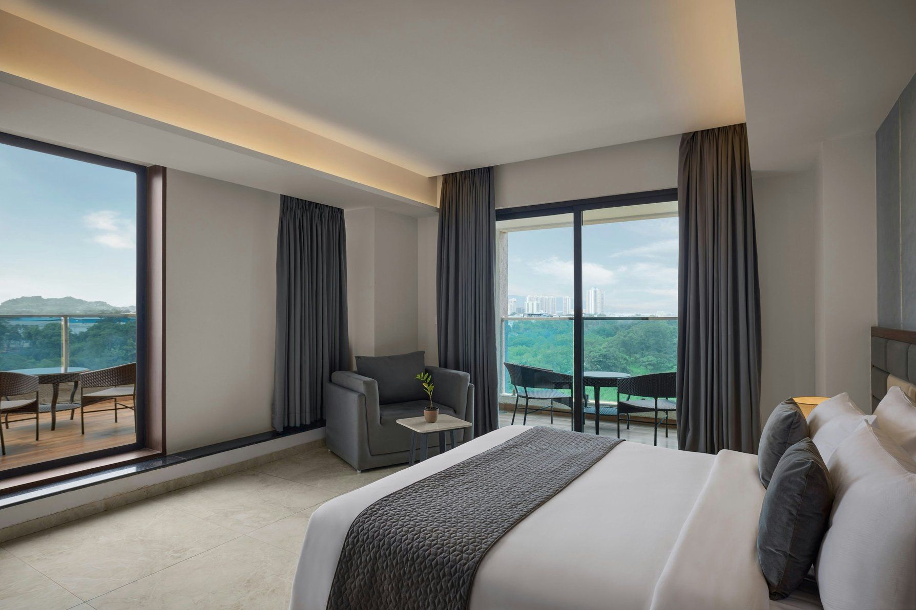 Guest Room with balcony and scenic views