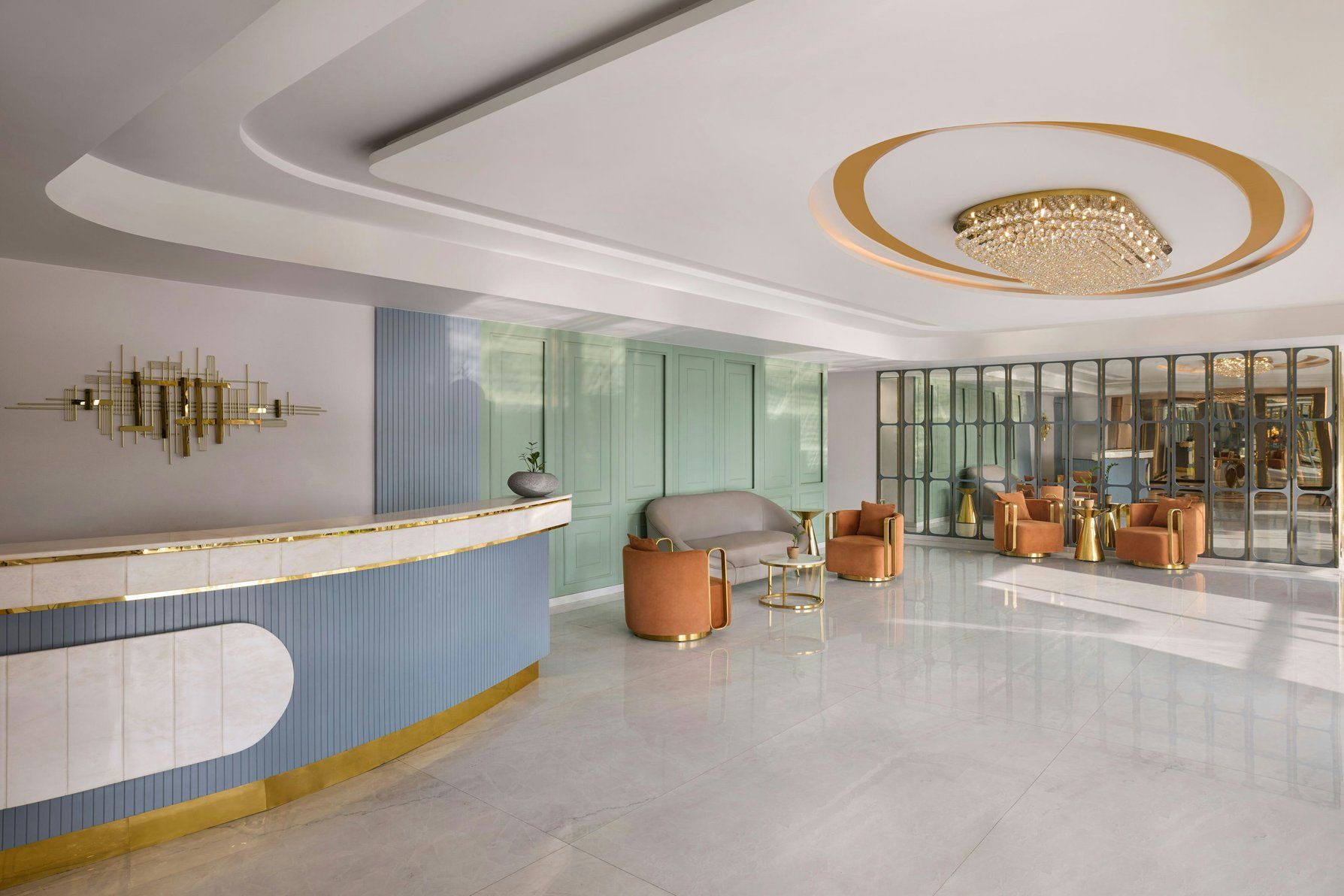 Relax in our welcoming lobby