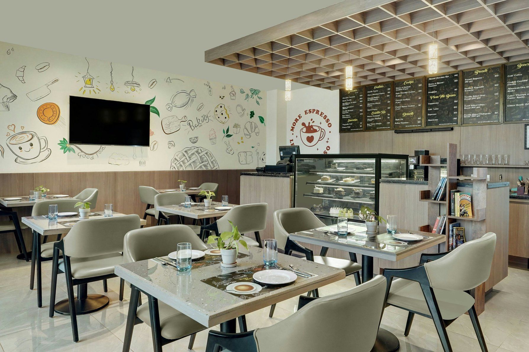 Bake & Brew Cafe - Counter