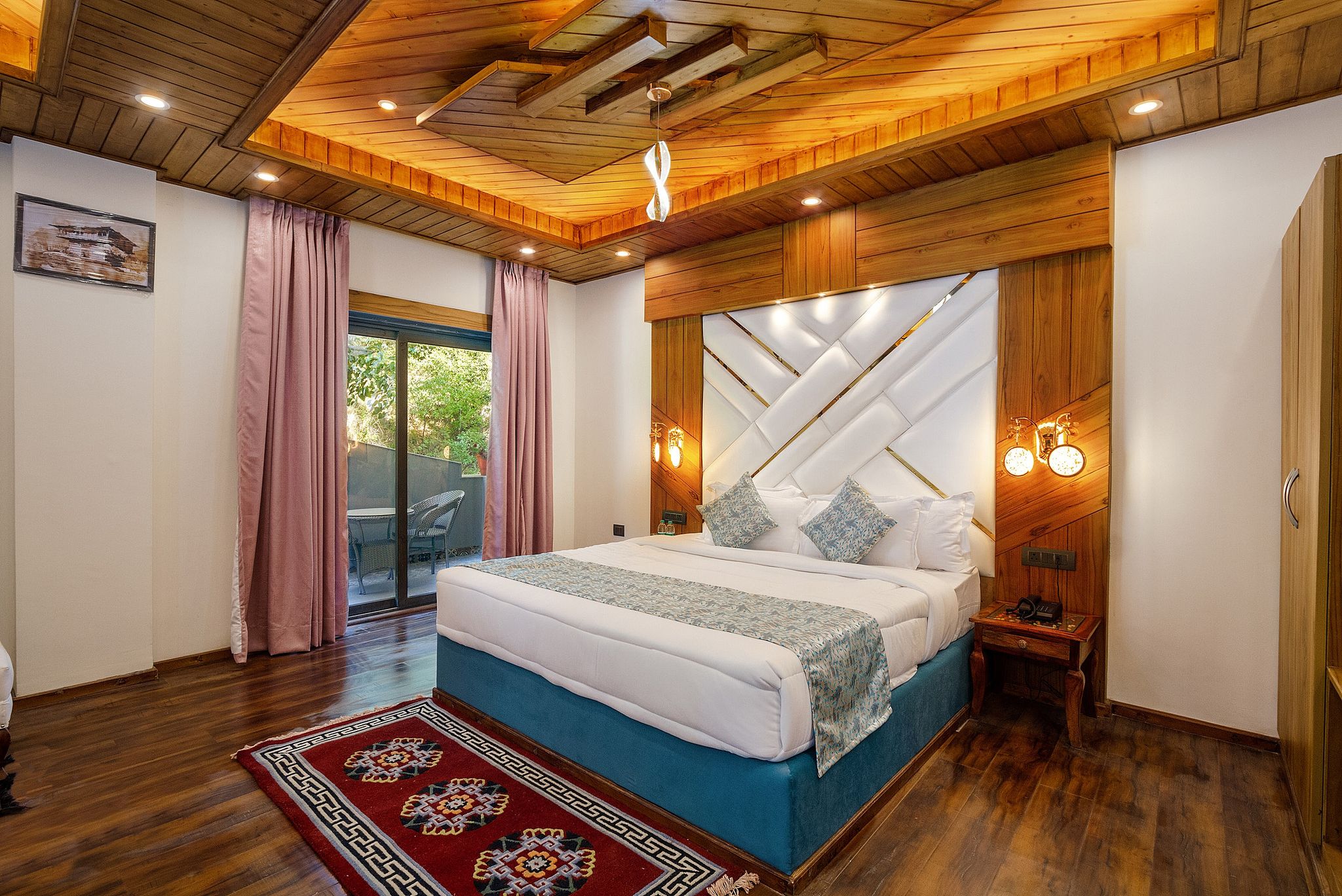 Jannat Resort And Spa (A Centrally Heated Himalayas View Resort) Royal Suite With Balcony & Jungle View	