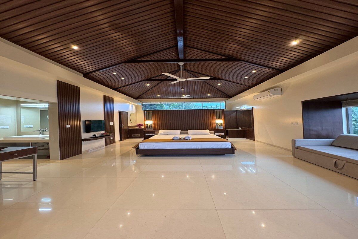 Camping Tents With Mango Orchard view