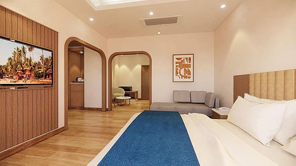 Family Suite with Additional Sofa-Cum-Bed Room & Balcony