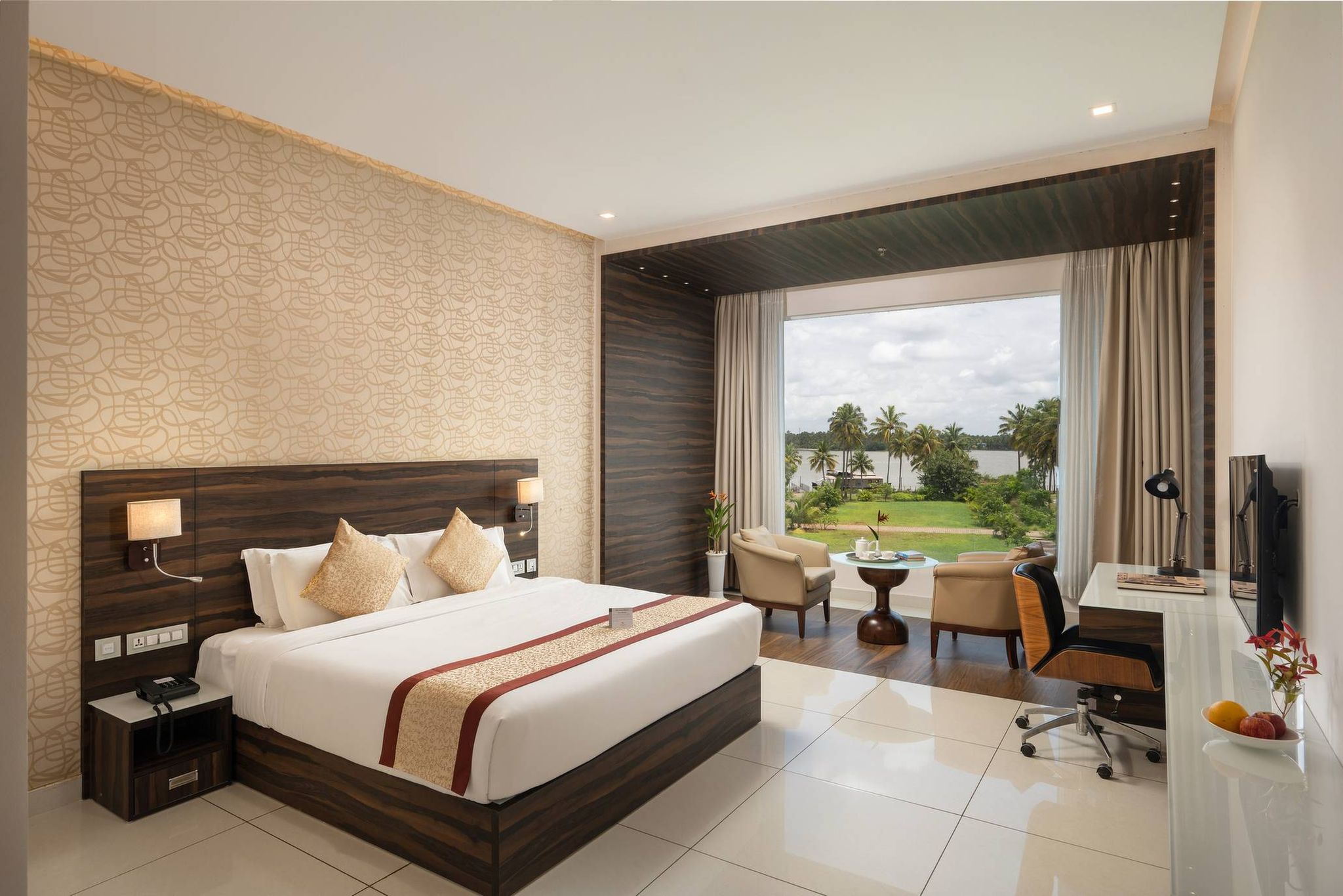 Blue Serene Resorts  Premium Room with Lake View