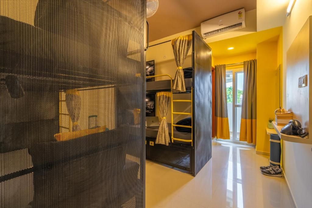 Bed in 4 Bed Female Dormitory with Balcony