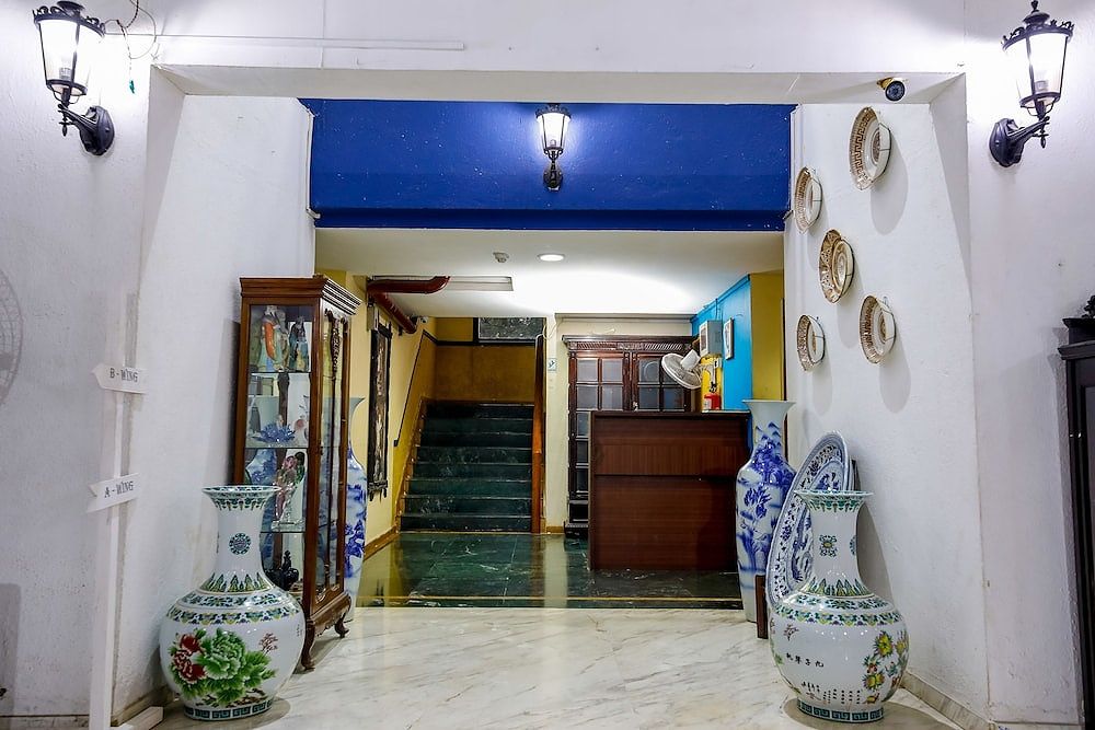 Interior entrance
