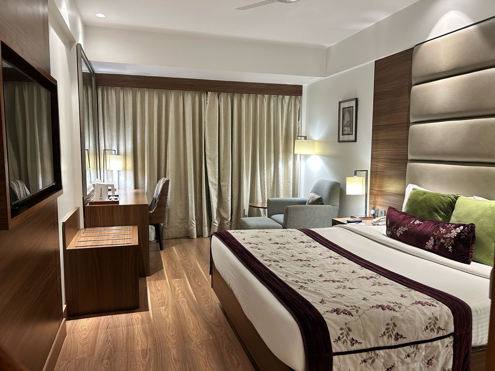 Jaypee Siddharth Deluxe Room  2