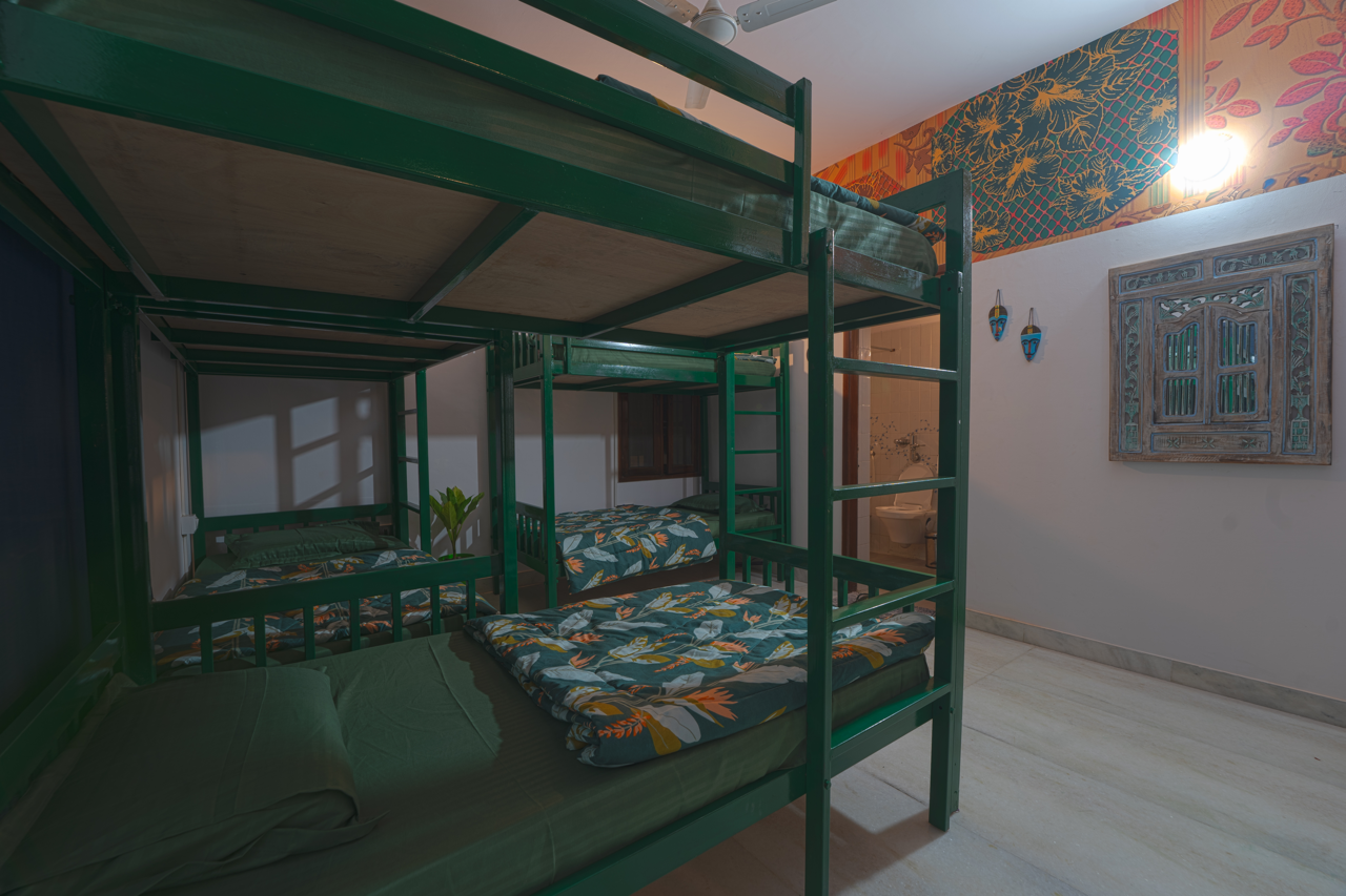 Bed In 6 Bed AC Female Only Dormitory Room With Ensuite Bathroom